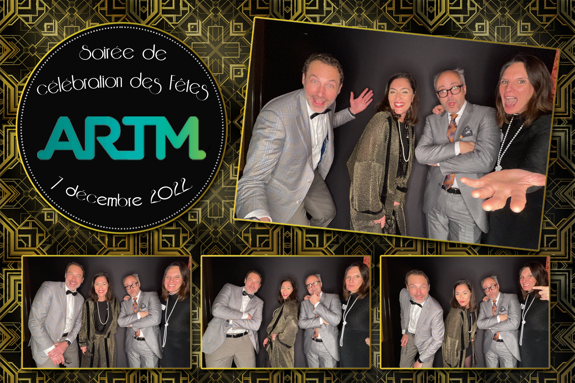 Party de Noël de l'ARTM | View more photos from the event at album.pbooth.red/u/Photobooth-RED/Party-de-Noël-de-lARTM