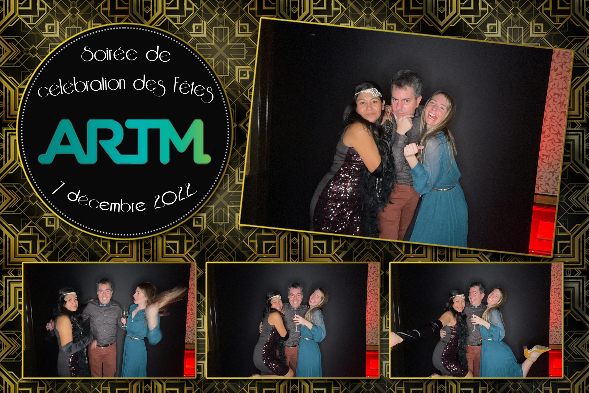 Party de Noël de l'ARTM | View more photos from the event at album.pbooth.red/u/Photobooth-RED/Party-de-Noël-de-lARTM