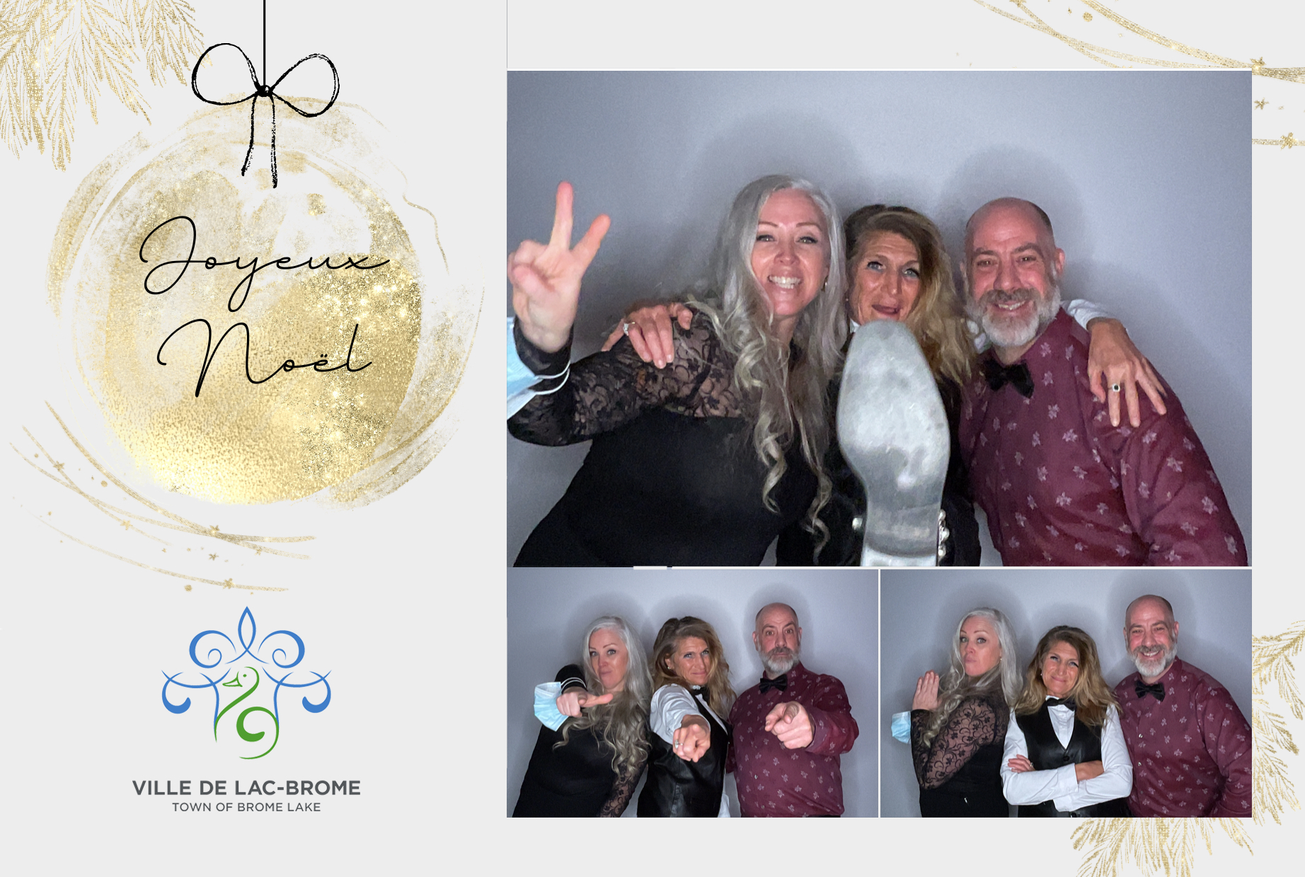 Party de Noël de la ville de Lac Brome | View more photos from the event at album.pbooth.red/u/Photobooth-RED/Party-de-Noël-de-la-ville-de-Lac-Brome