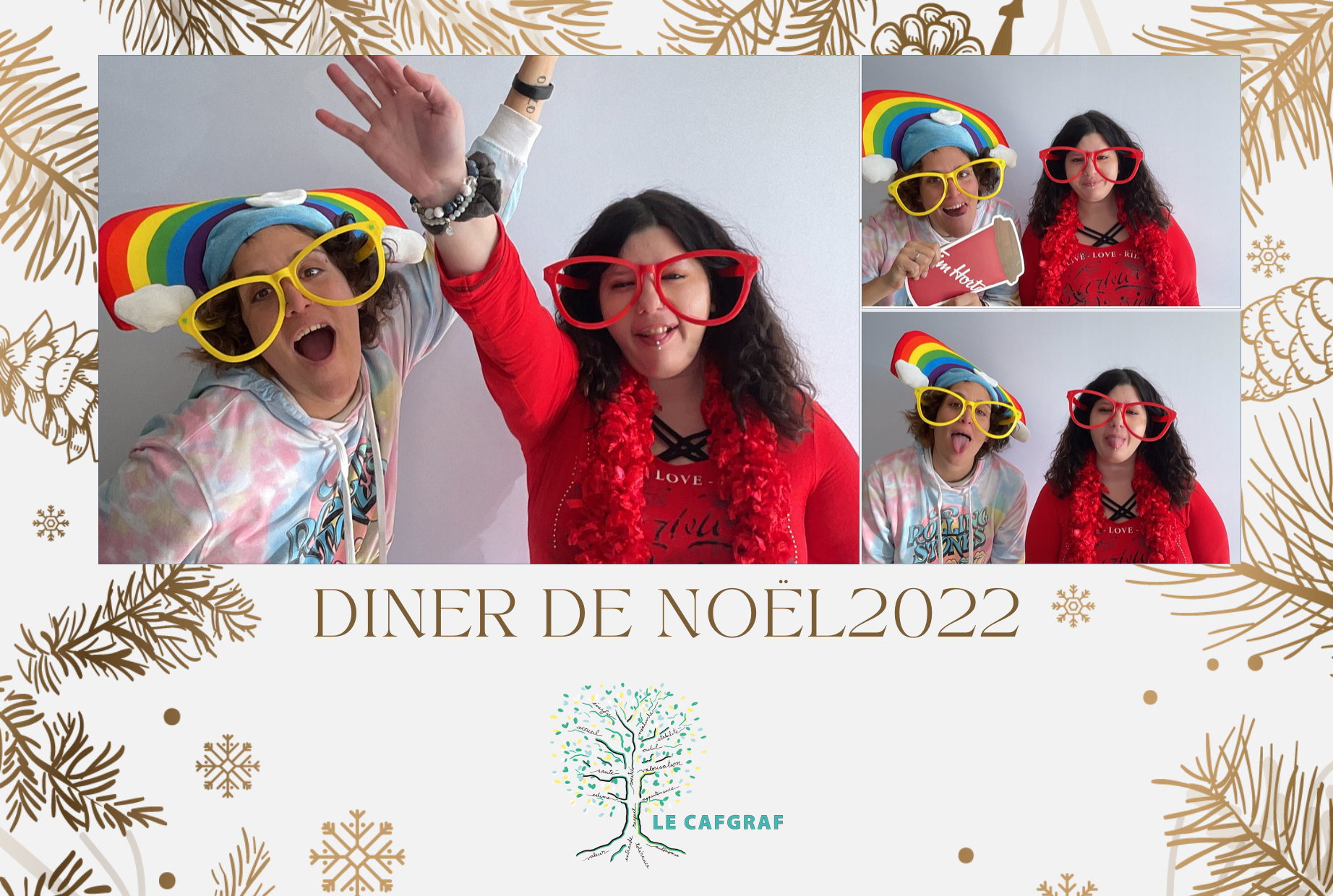 Party de Noël du CAFGRAF | View more photos from the event at album.pbooth.red/u/Photobooth-RED/Party-de-Noël-du-CAFGRAF