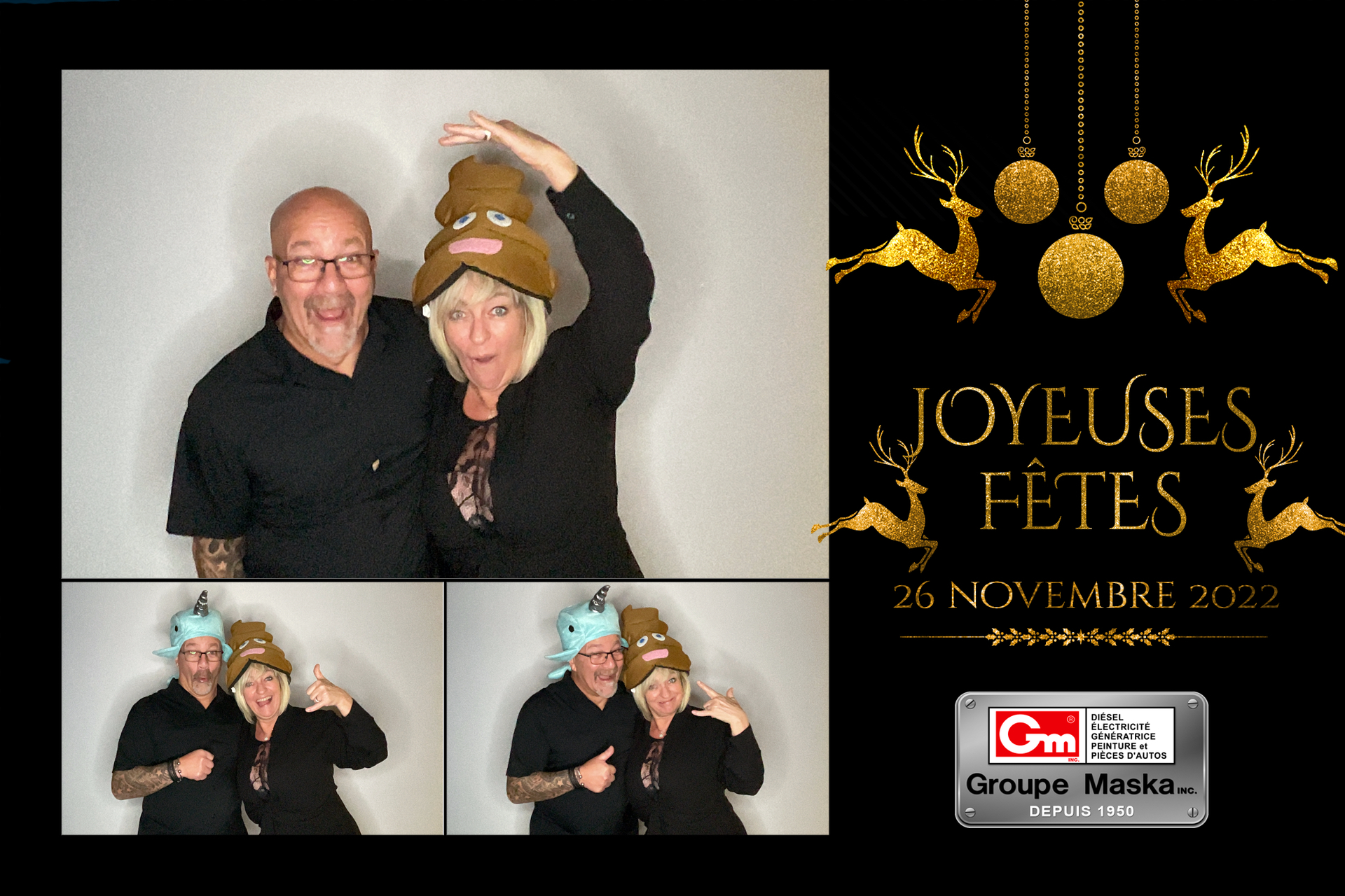 Party de Noël du Groupe Maska | View more photos from the event at album.pbooth.red/u/Photobooth-RED/Party-de-Noël-du-Groupe-Maska