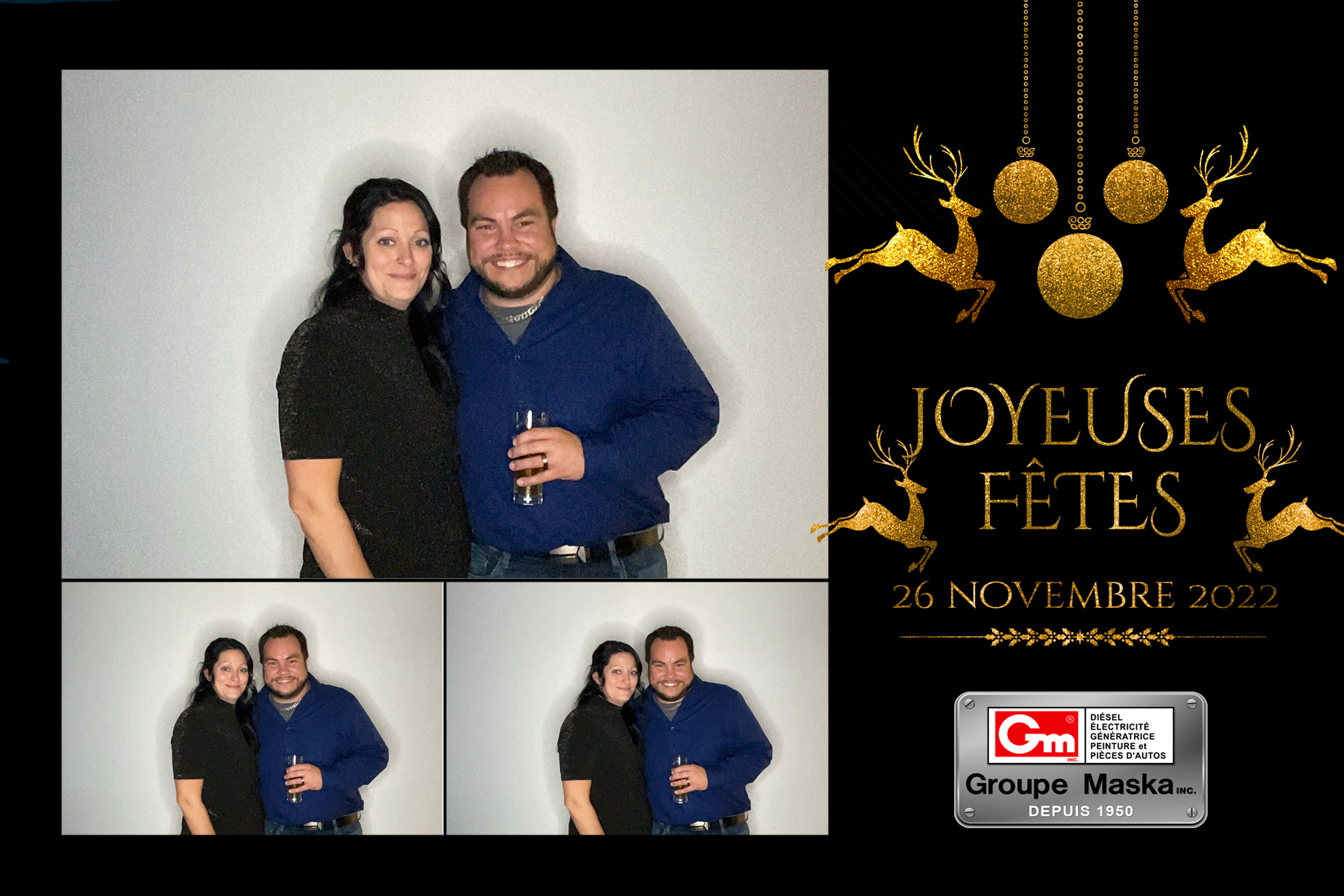 Party de Noël du Groupe Maska | View more photos from the event at album.pbooth.red/u/Photobooth-RED/Party-de-Noël-du-Groupe-Maska