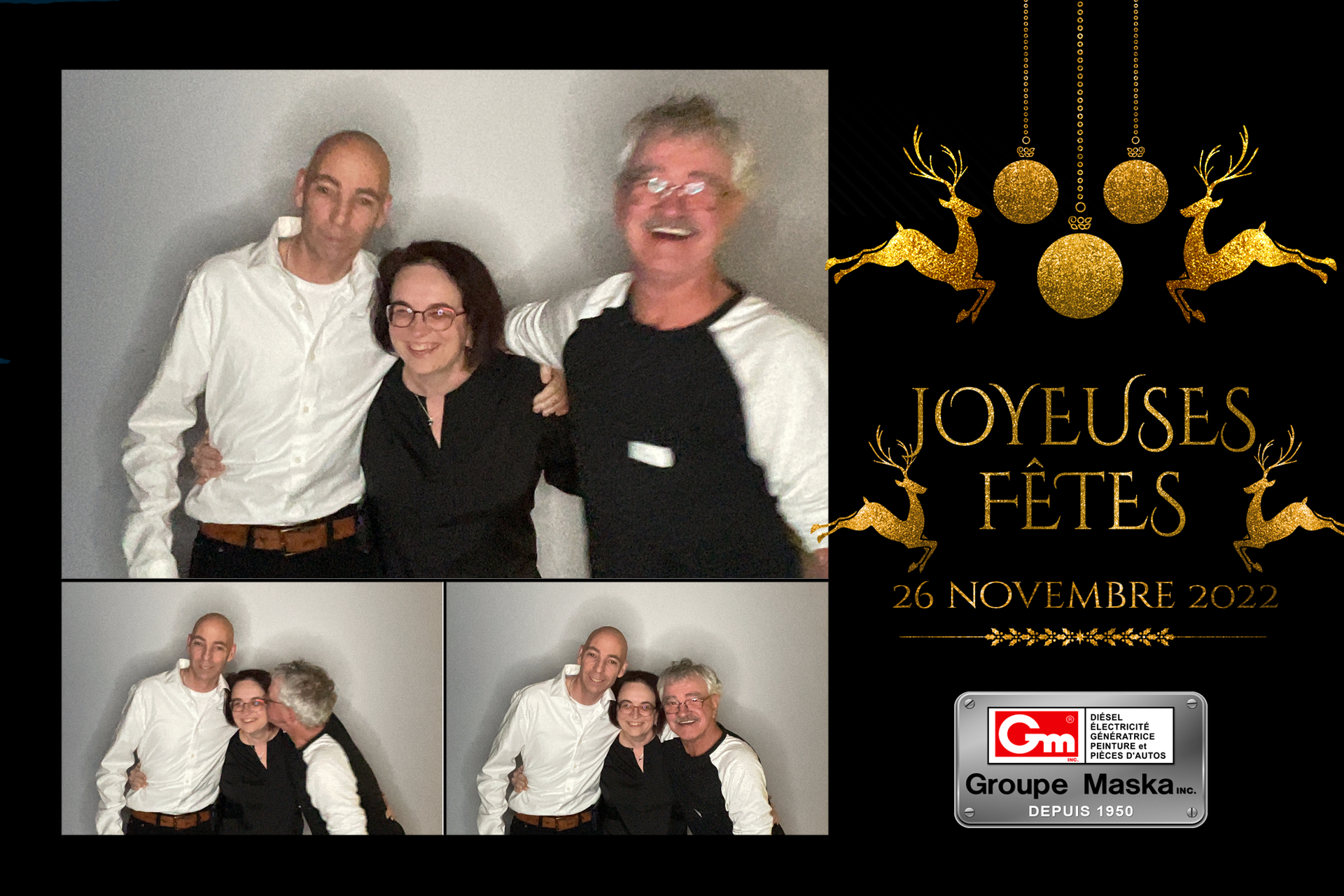 Party de Noël du Groupe Maska | View more photos from the event at album.pbooth.red/u/Photobooth-RED/Party-de-Noël-du-Groupe-Maska