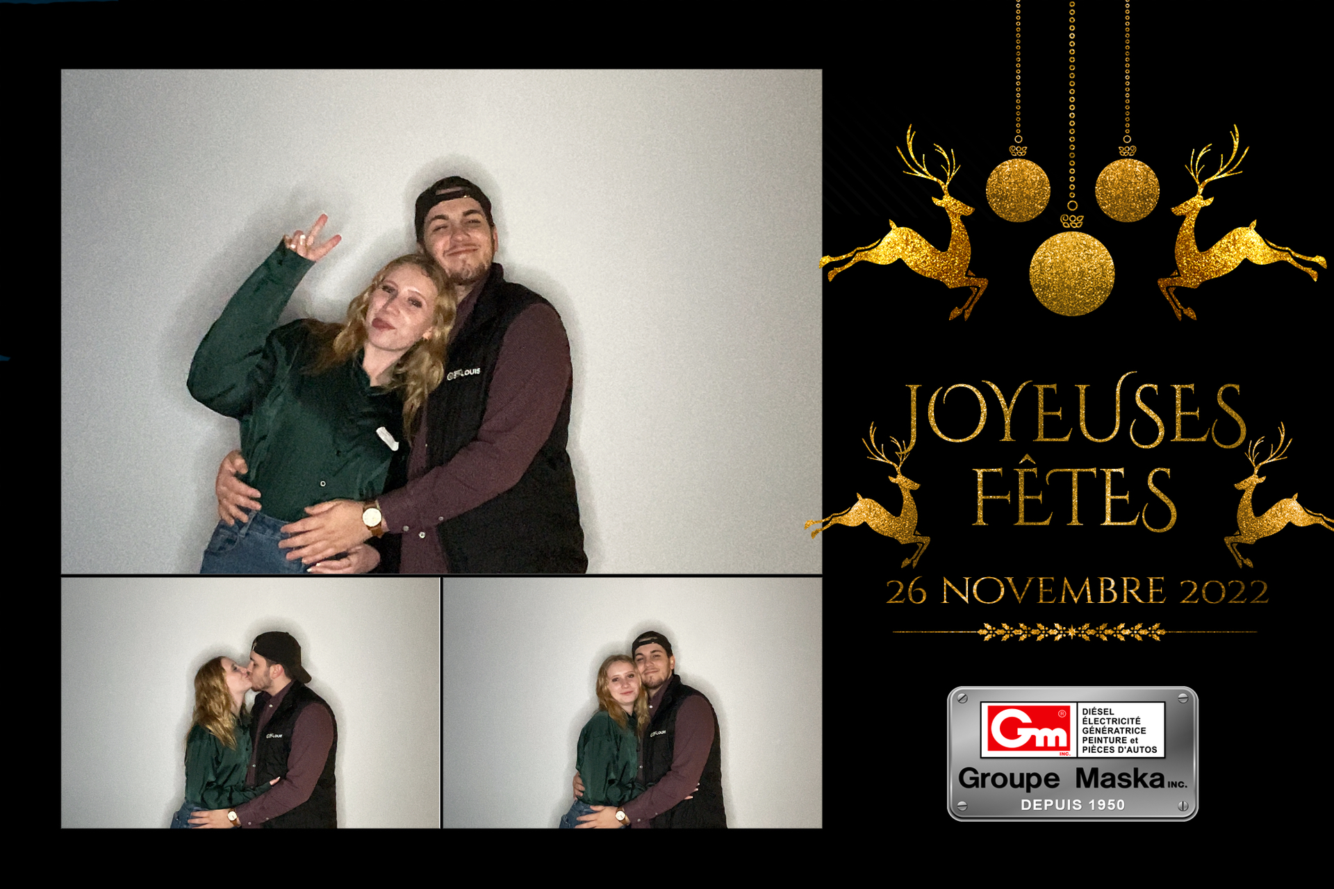 Party de Noël du Groupe Maska | View more photos from the event at album.pbooth.red/u/Photobooth-RED/Party-de-Noël-du-Groupe-Maska