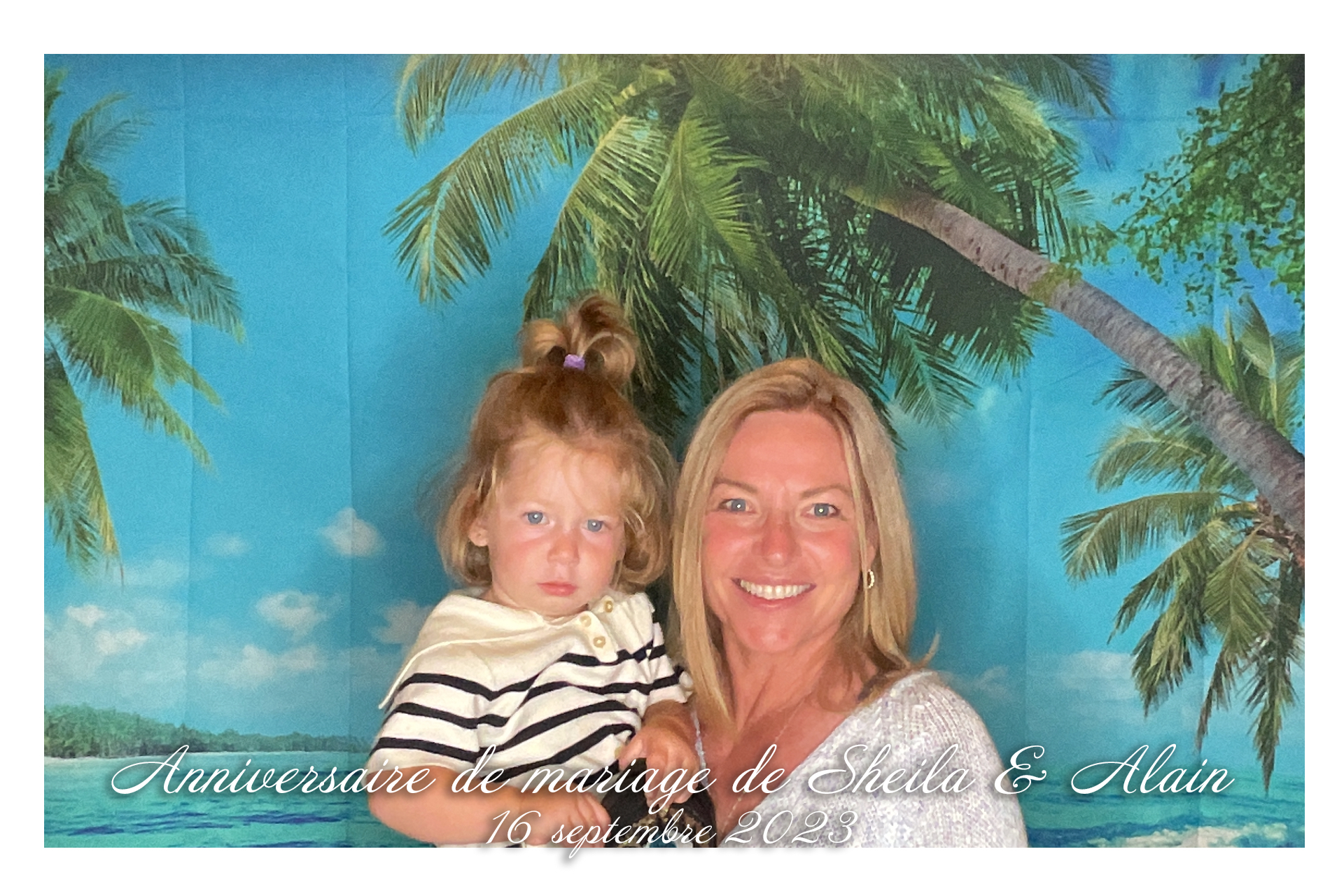 Anniversaire de mariage de Sheila et Alain | View more photos from the event at album.pbooth.red/u/Photobooth-RED/Anniversaire-de-mariage-de-Sheila-et-Alain