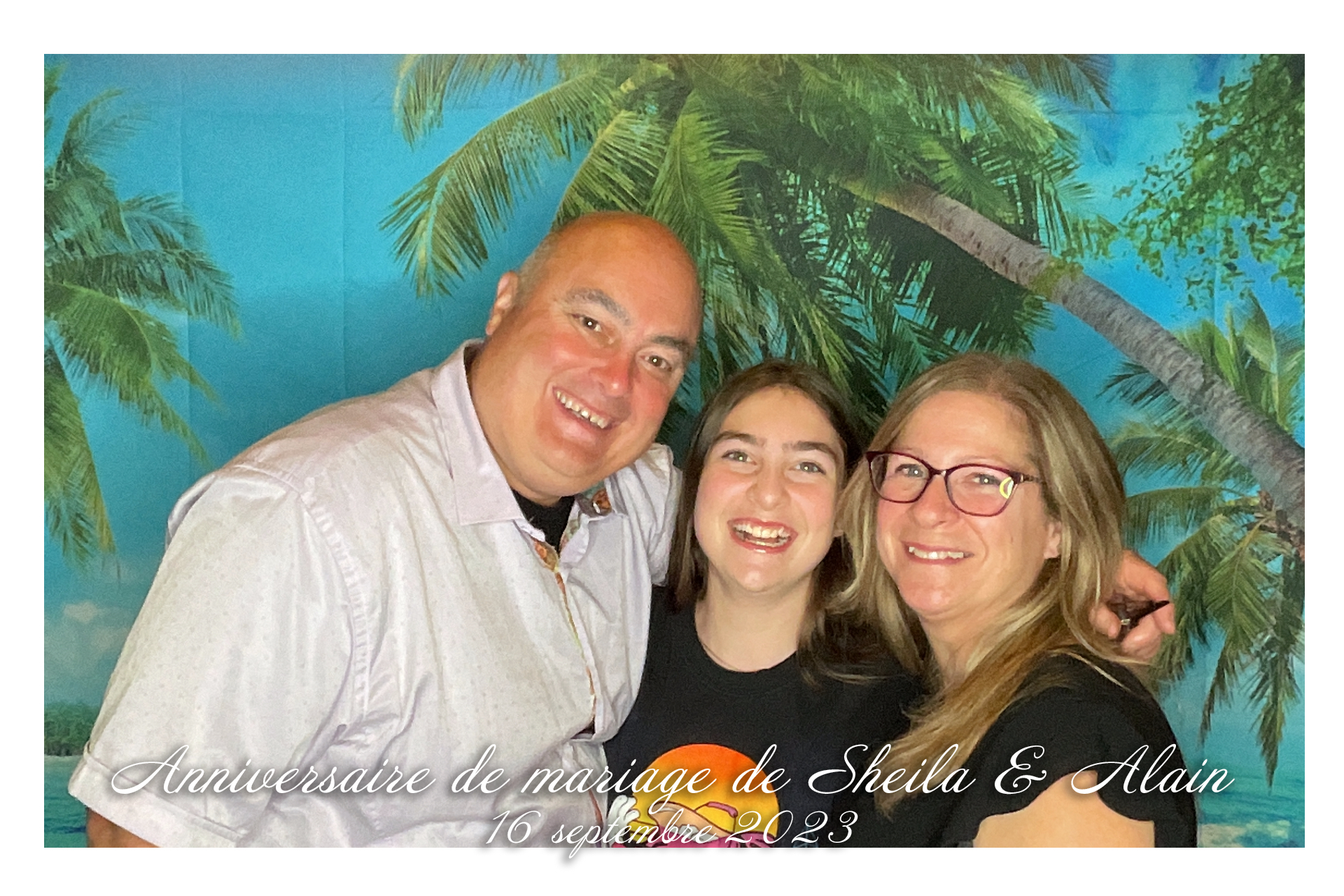 Anniversaire de mariage de Sheila et Alain | View more photos from the event at album.pbooth.red/u/Photobooth-RED/Anniversaire-de-mariage-de-Sheila-et-Alain