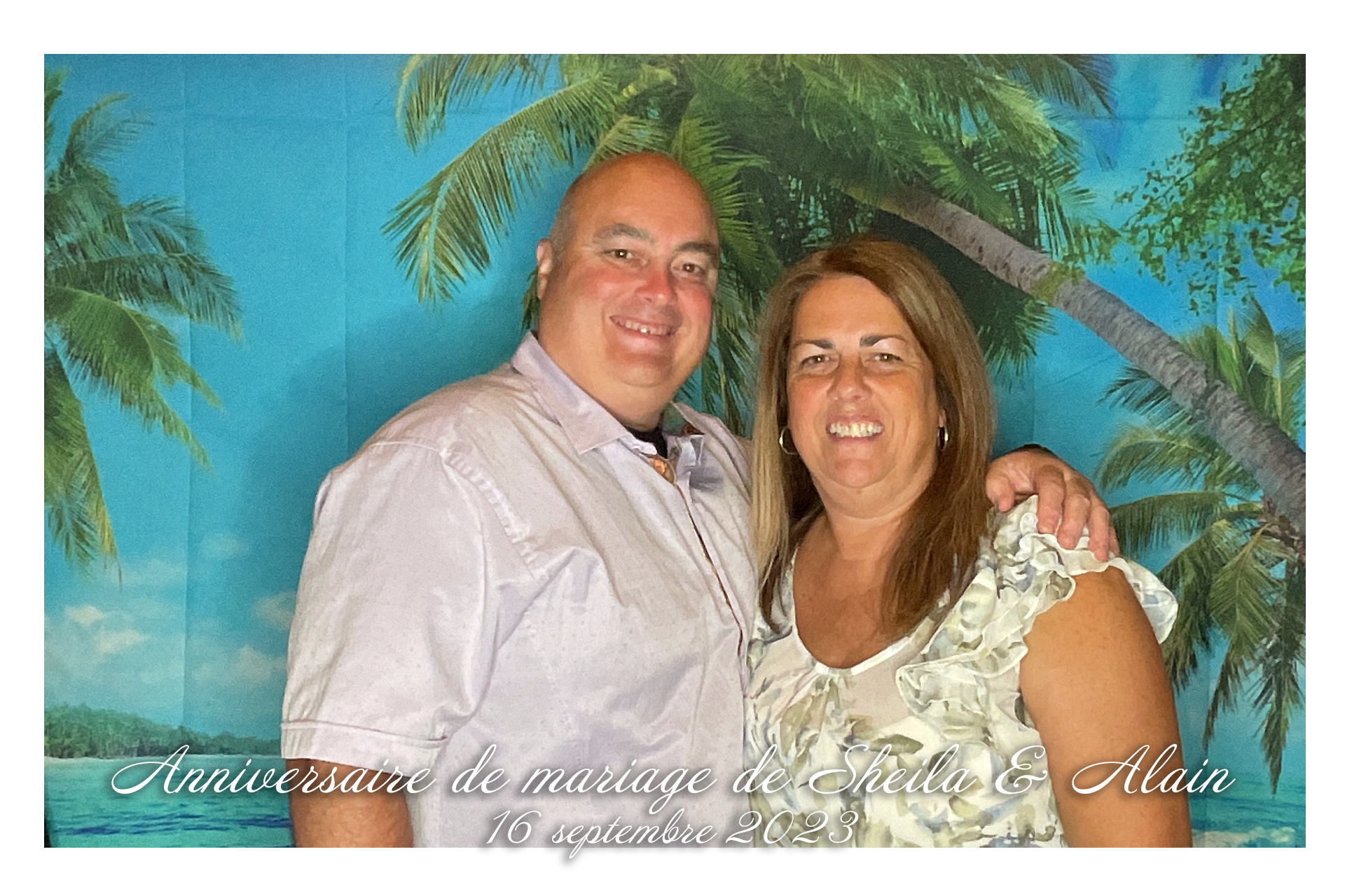 Anniversaire de mariage de Sheila et Alain | View more photos from the event at album.pbooth.red/u/Photobooth-RED/Anniversaire-de-mariage-de-Sheila-et-Alain