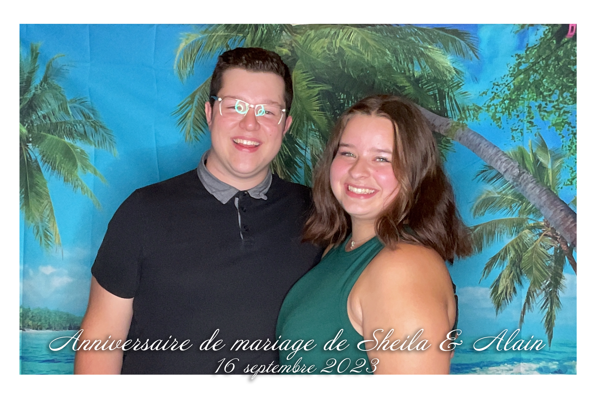 Anniversaire de mariage de Sheila et Alain | View more photos from the event at album.pbooth.red/u/Photobooth-RED/Anniversaire-de-mariage-de-Sheila-et-Alain