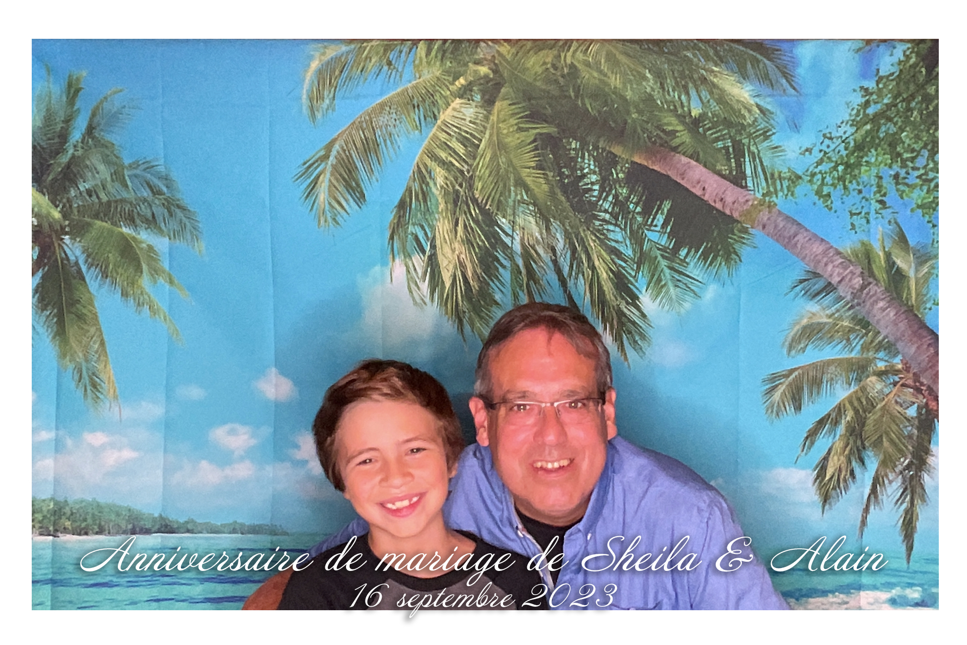 Anniversaire de mariage de Sheila et Alain | View more photos from the event at album.pbooth.red/u/Photobooth-RED/Anniversaire-de-mariage-de-Sheila-et-Alain