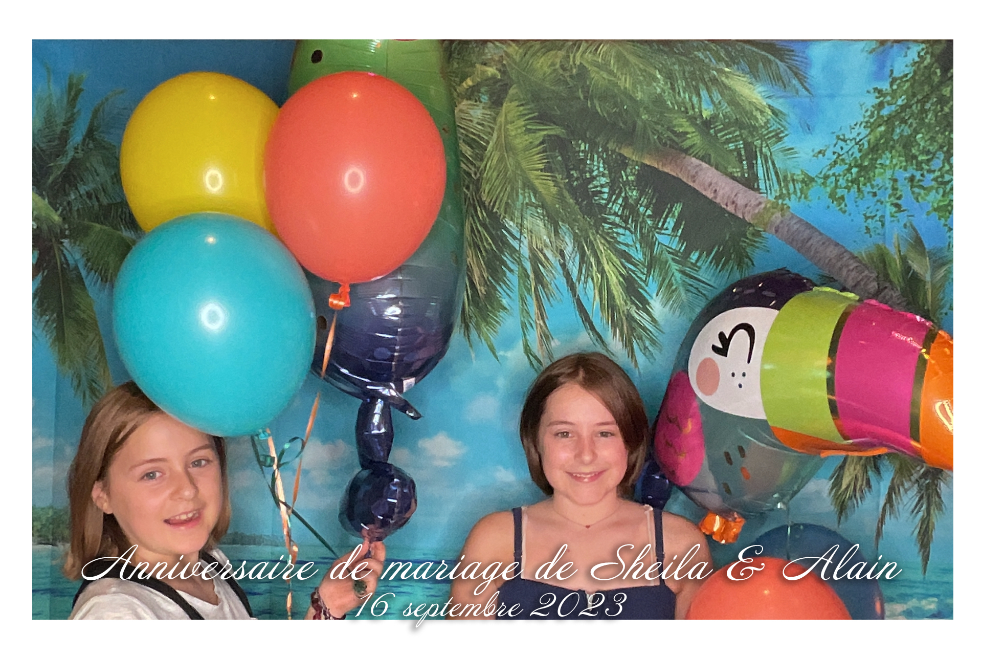 Anniversaire de mariage de Sheila et Alain | View more photos from the event at album.pbooth.red/u/Photobooth-RED/Anniversaire-de-mariage-de-Sheila-et-Alain