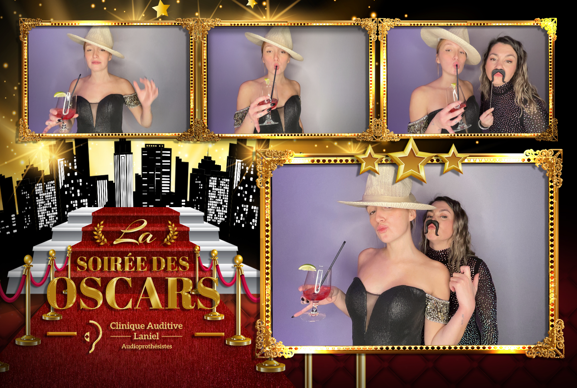 La soirée des Oscars - Clinique auditive Laniel | View more photos from the event at album.pbooth.red/u/Photobooth-RED/La-soirée-des-Oscars-Clinique-auditive-Laniel