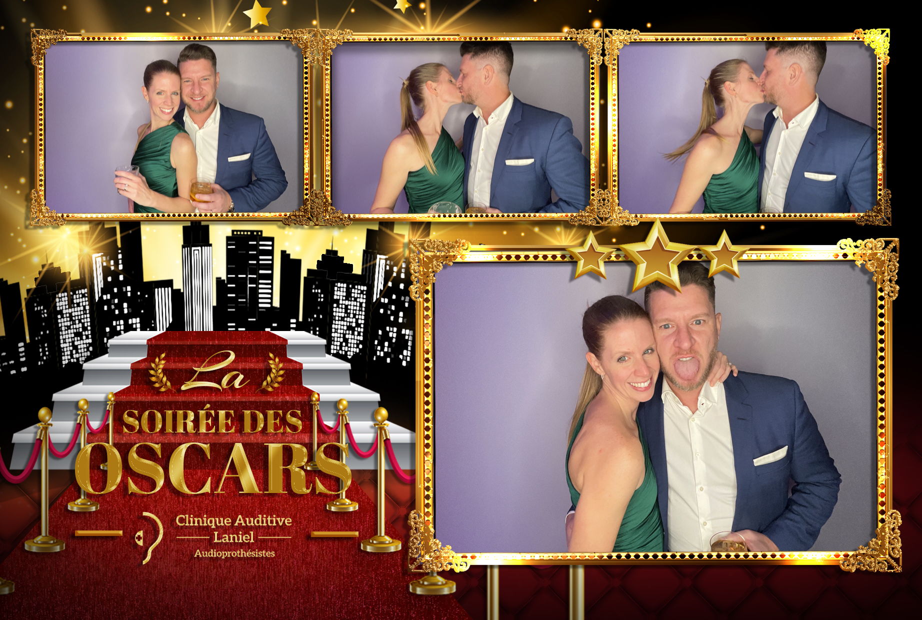 La soirée des Oscars - Clinique auditive Laniel | View more photos from the event at album.pbooth.red/u/Photobooth-RED/La-soirée-des-Oscars-Clinique-auditive-Laniel