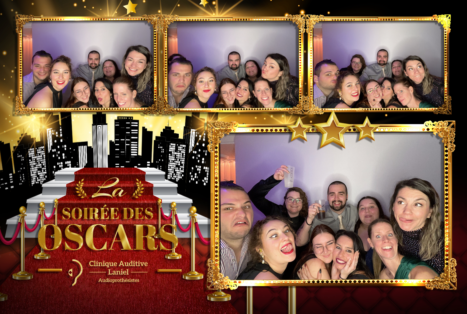 La soirée des Oscars - Clinique auditive Laniel | View more photos from the event at album.pbooth.red/u/Photobooth-RED/La-soirée-des-Oscars-Clinique-auditive-Laniel