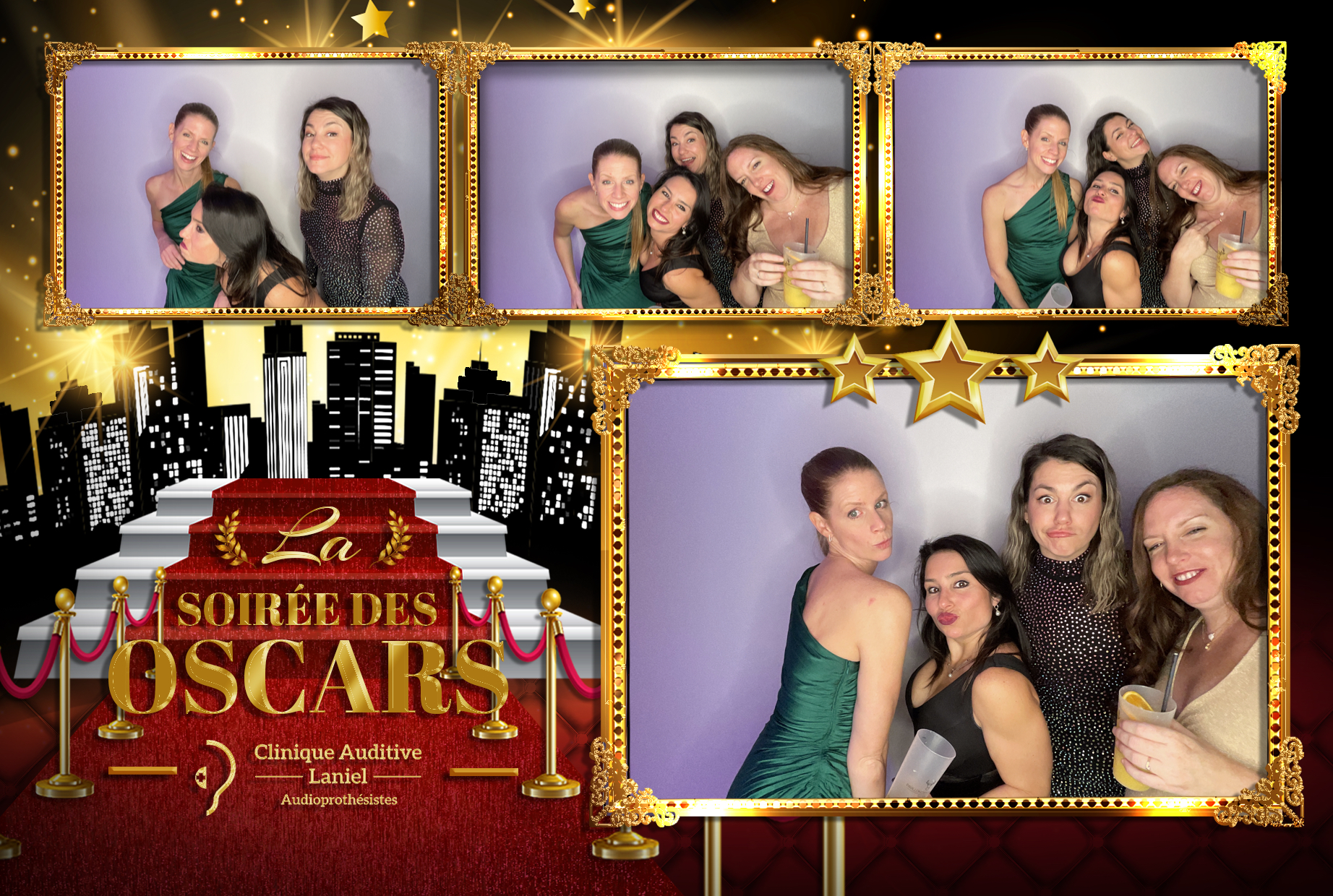 La soirée des Oscars - Clinique auditive Laniel | View more photos from the event at album.pbooth.red/u/Photobooth-RED/La-soirée-des-Oscars-Clinique-auditive-Laniel