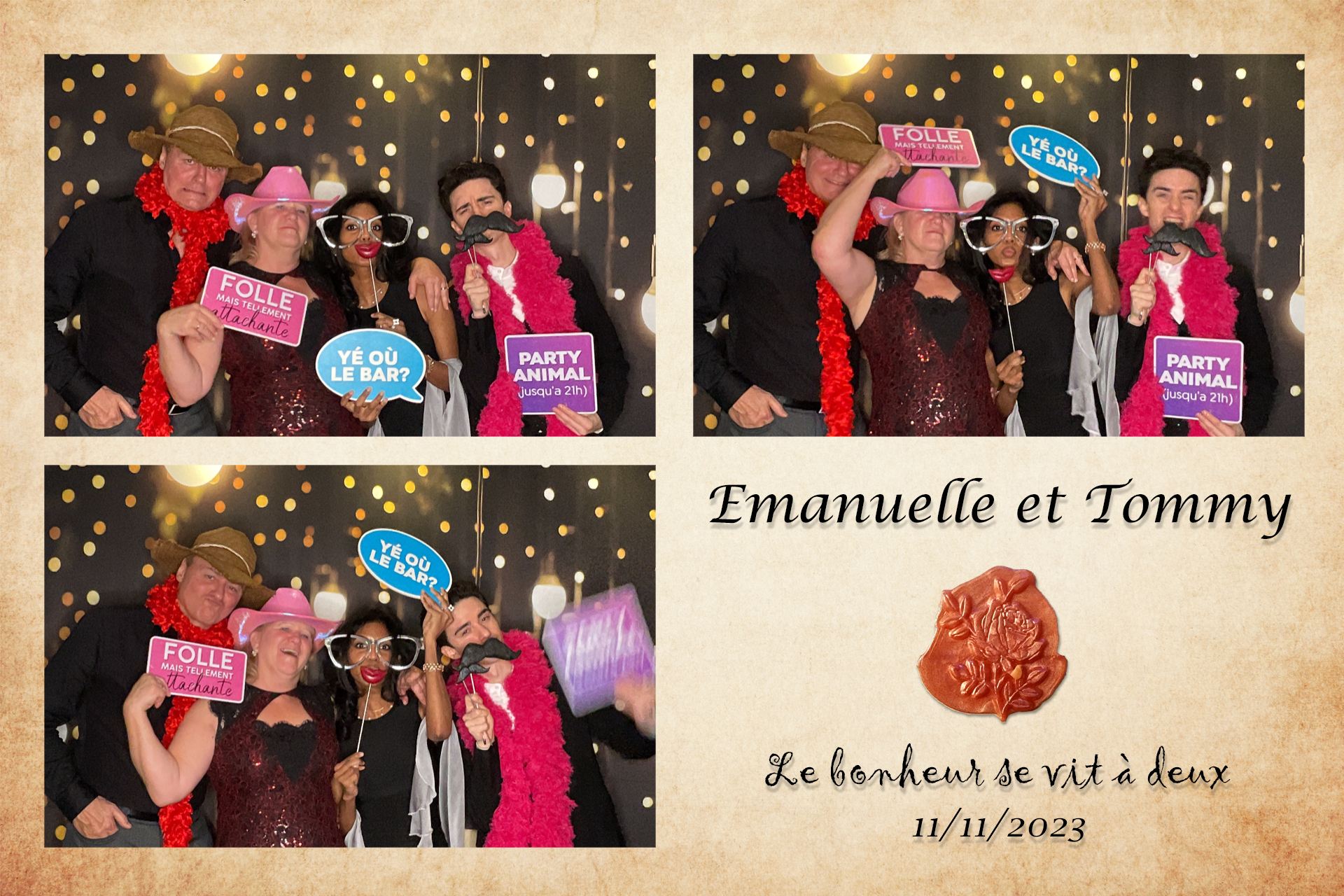 Mariage de Emanuelle et Tommy | View more photos from the event at album.pbooth.red/u/Photobooth-RED/Mariage-de-Emanuelle-et-Tommy
