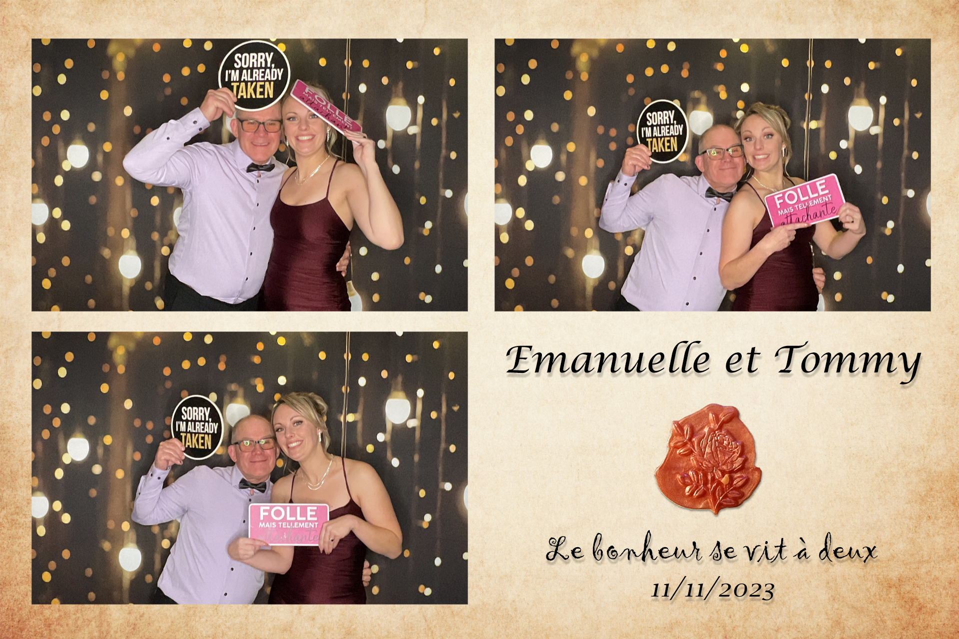 Mariage de Emanuelle et Tommy | View more photos from the event at album.pbooth.red/u/Photobooth-RED/Mariage-de-Emanuelle-et-Tommy