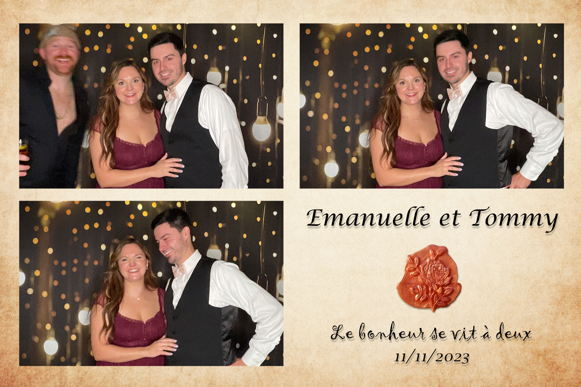 Mariage de Emanuelle et Tommy | View more photos from the event at album.pbooth.red/u/Photobooth-RED/Mariage-de-Emanuelle-et-Tommy