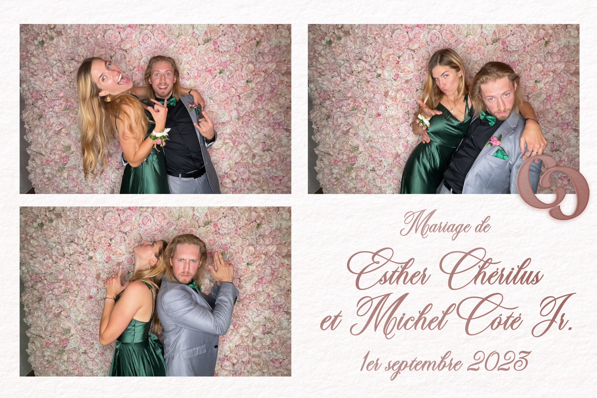 Mariage de Esther et Michel | View more photos from the event at album.pbooth.red/u/Photobooth-RED/Mariage-de-Esther-et-Michel