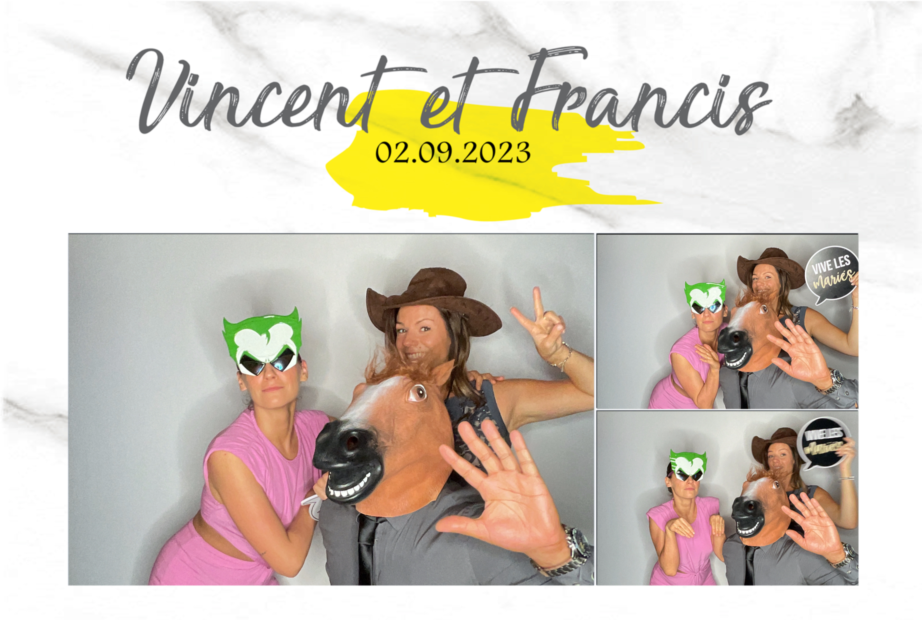 Mariage de Francis et Vincent | View more photos from the event at album.pbooth.red/u/Photobooth-RED/Mariage-de-Francis-et-Vincent