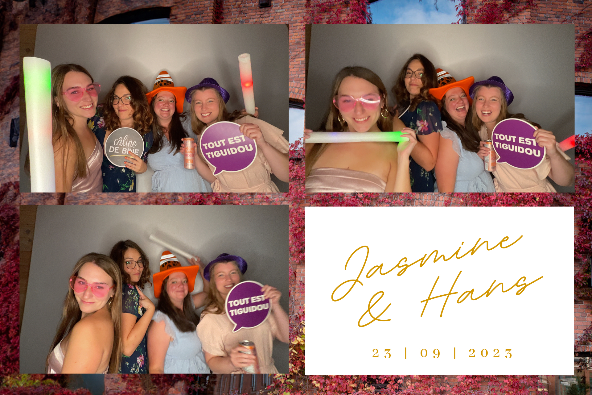Mariage de Jasmine et Hans | View more photos from the event at album.pbooth.red/u/Photobooth-RED/Mariage-de-Jasmine-et-Hans