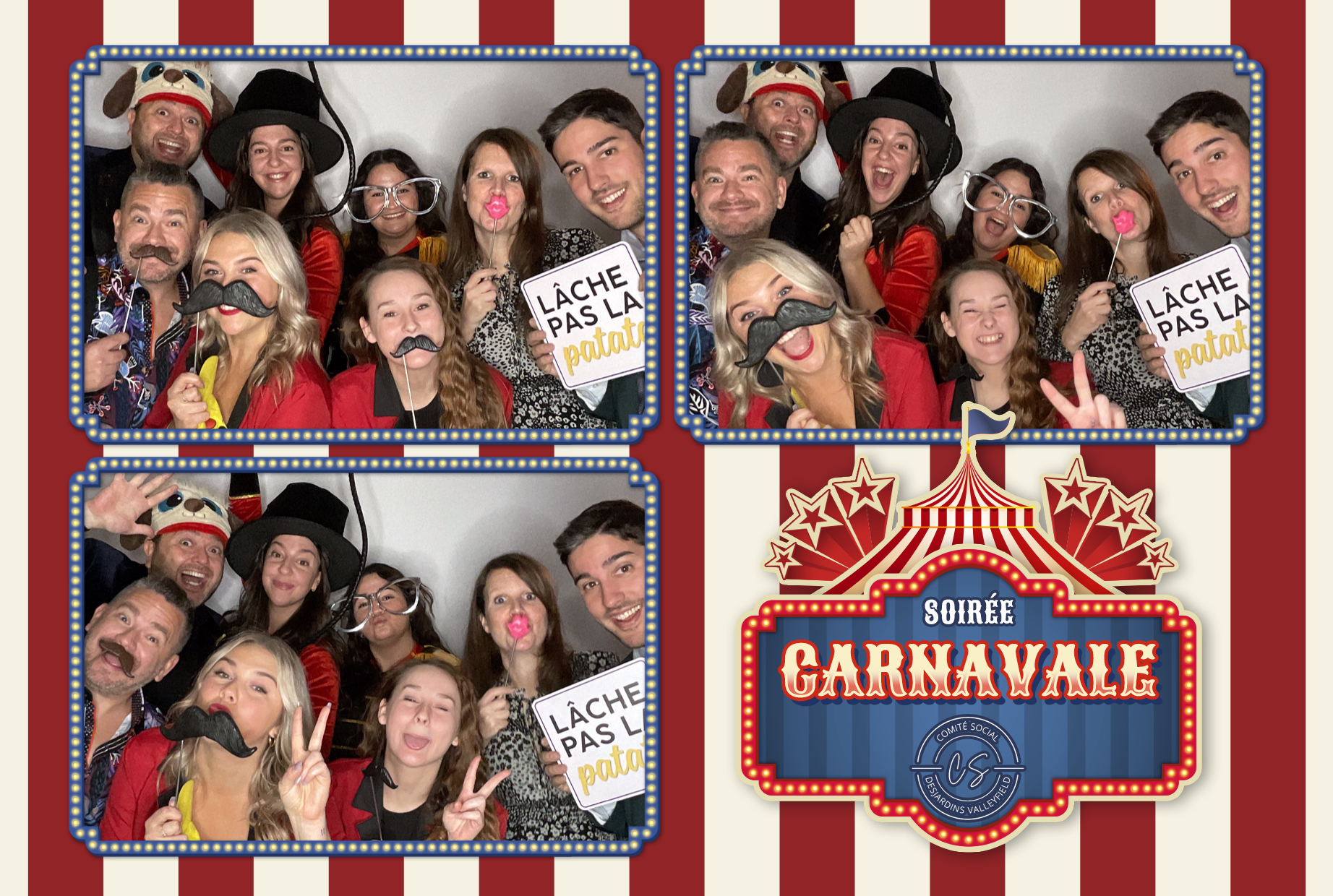 Party de Noël 2023 - Desjardins Valleyfield | View more photos from the event at album.pbooth.red/u/Photobooth-RED/Party-de-Noël-2023-Desjardins-Valleyfield