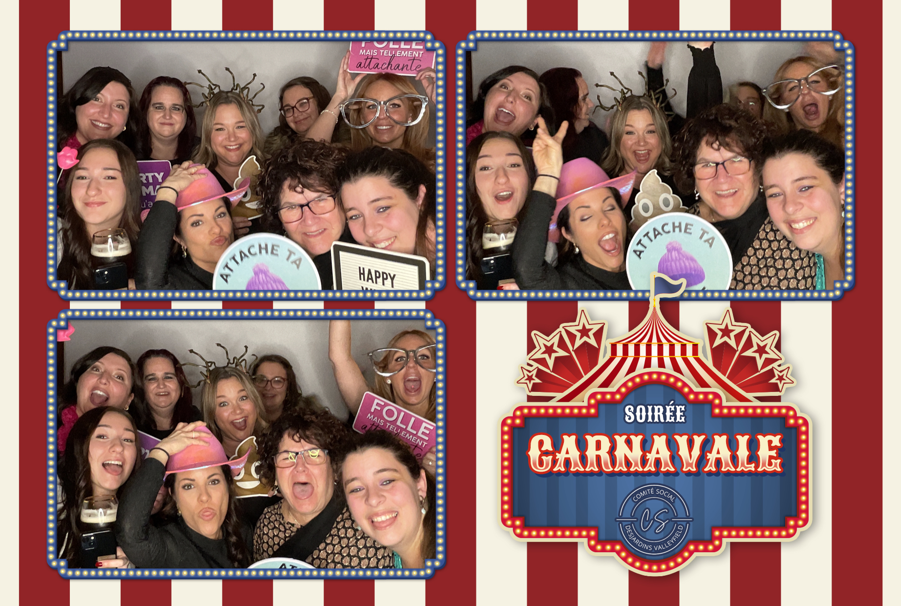 Party de Noël 2023 - Desjardins Valleyfield | View more photos from the event at album.pbooth.red/u/Photobooth-RED/Party-de-Noël-2023-Desjardins-Valleyfield