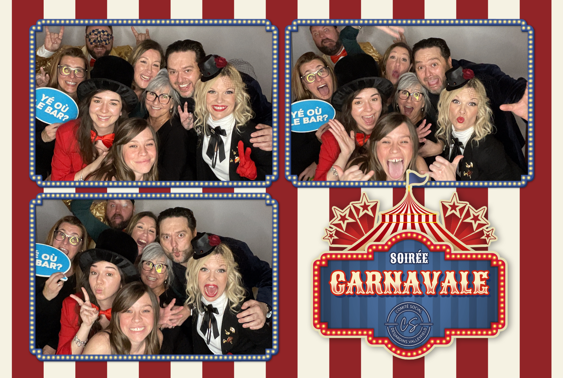 Party de Noël 2023 - Desjardins Valleyfield | View more photos from the event at album.pbooth.red/u/Photobooth-RED/Party-de-Noël-2023-Desjardins-Valleyfield