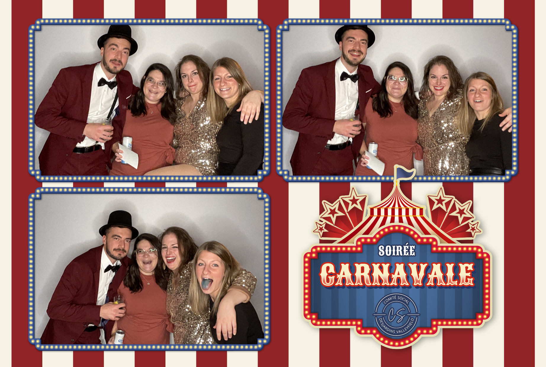 Party de Noël 2023 - Desjardins Valleyfield | View more photos from the event at album.pbooth.red/u/Photobooth-RED/Party-de-Noël-2023-Desjardins-Valleyfield
