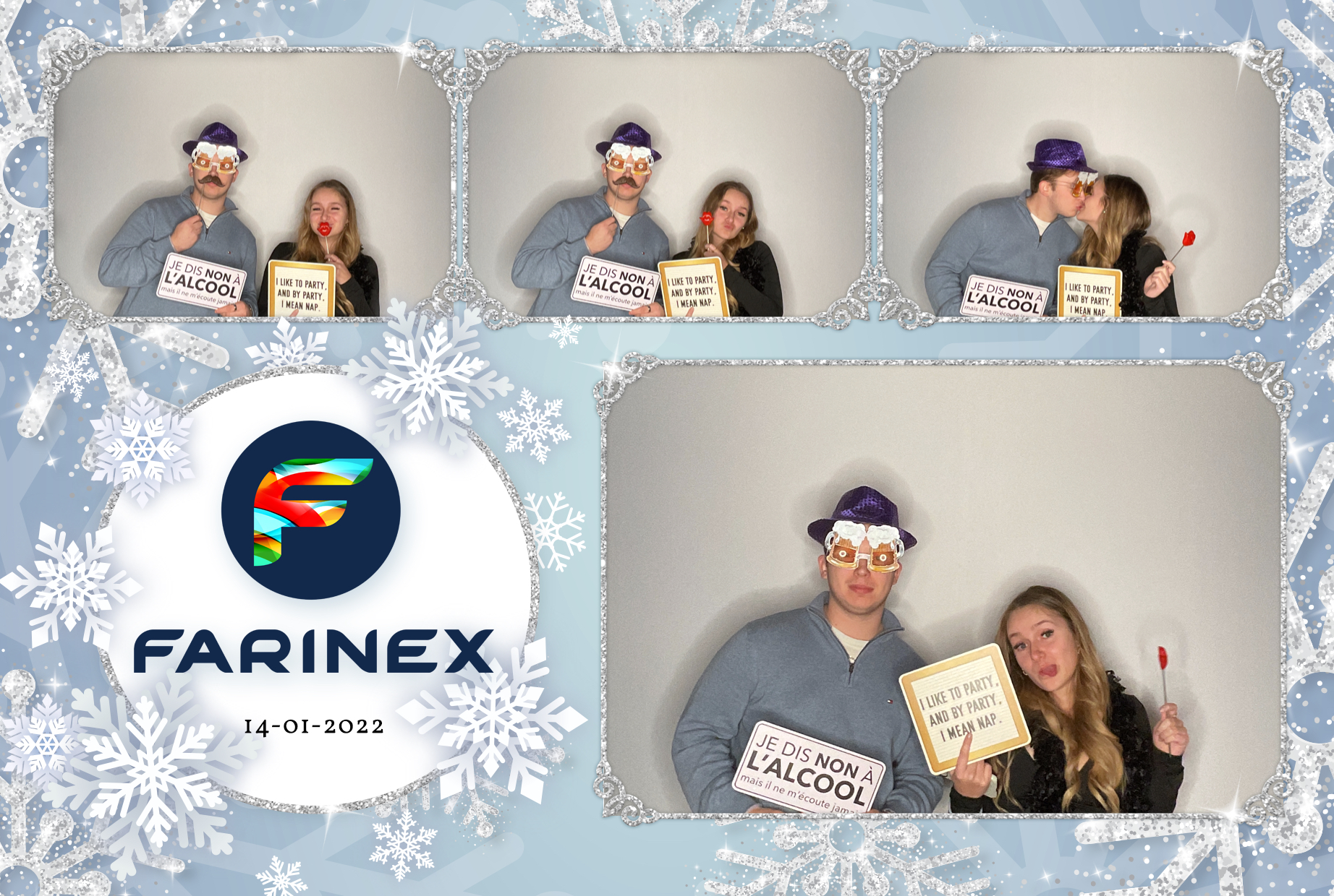 Party de Noël de Farinex | View more photos from the event at album.pbooth.red/u/Photobooth-RED/Party-de-Noël-de-Farinex