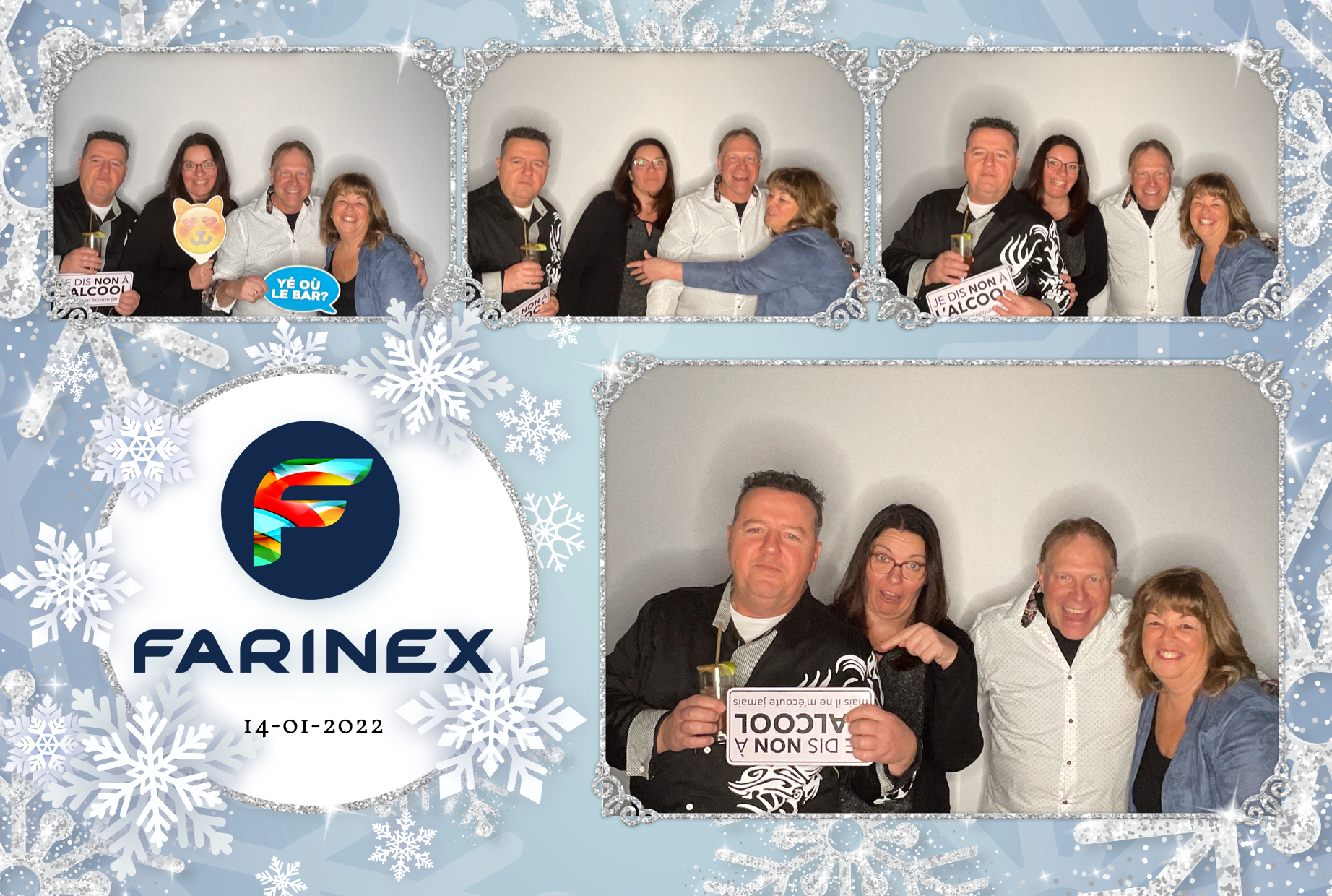 Party de Noël de Farinex | View more photos from the event at album.pbooth.red/u/Photobooth-RED/Party-de-Noël-de-Farinex