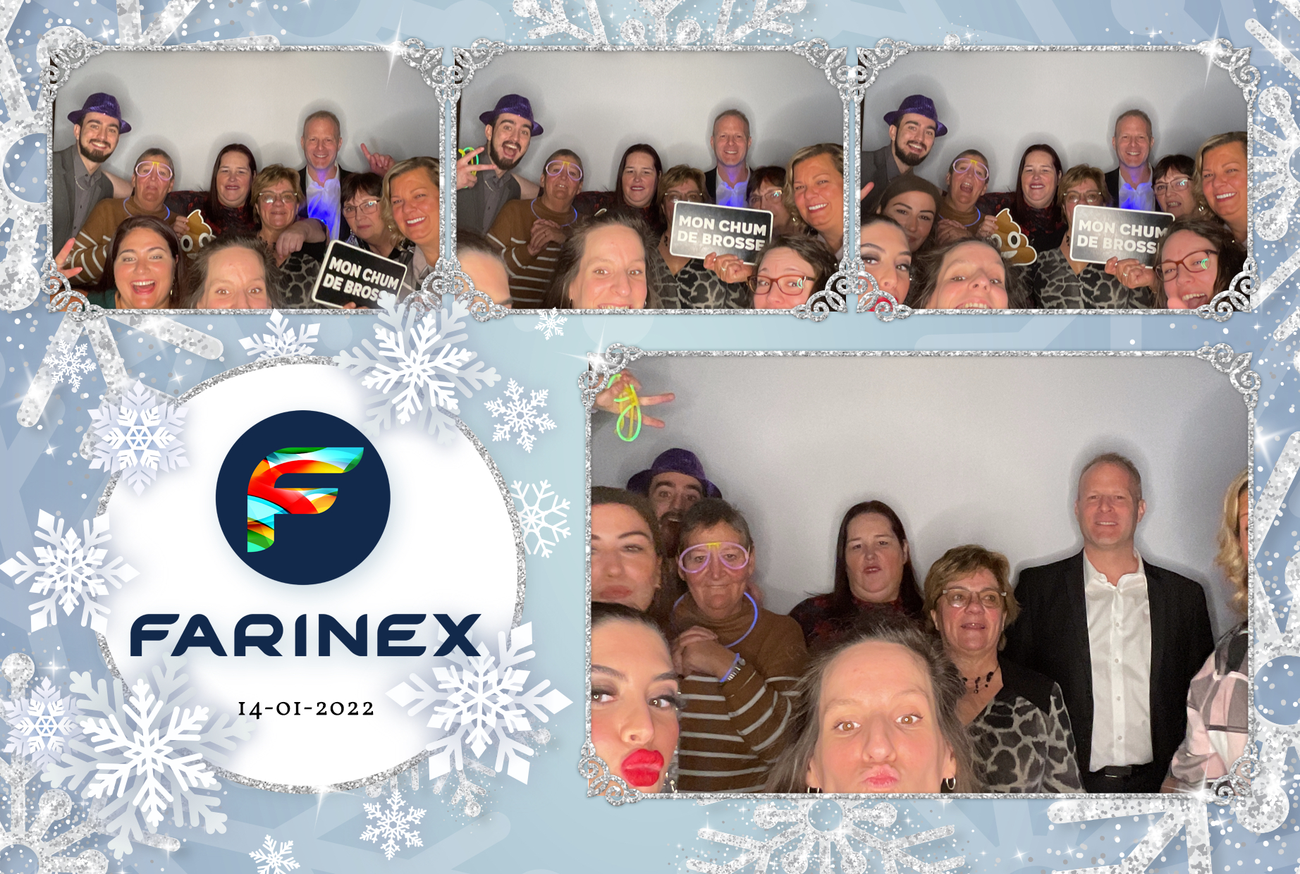 Party de Noël de Farinex | View more photos from the event at album.pbooth.red/u/Photobooth-RED/Party-de-Noël-de-Farinex