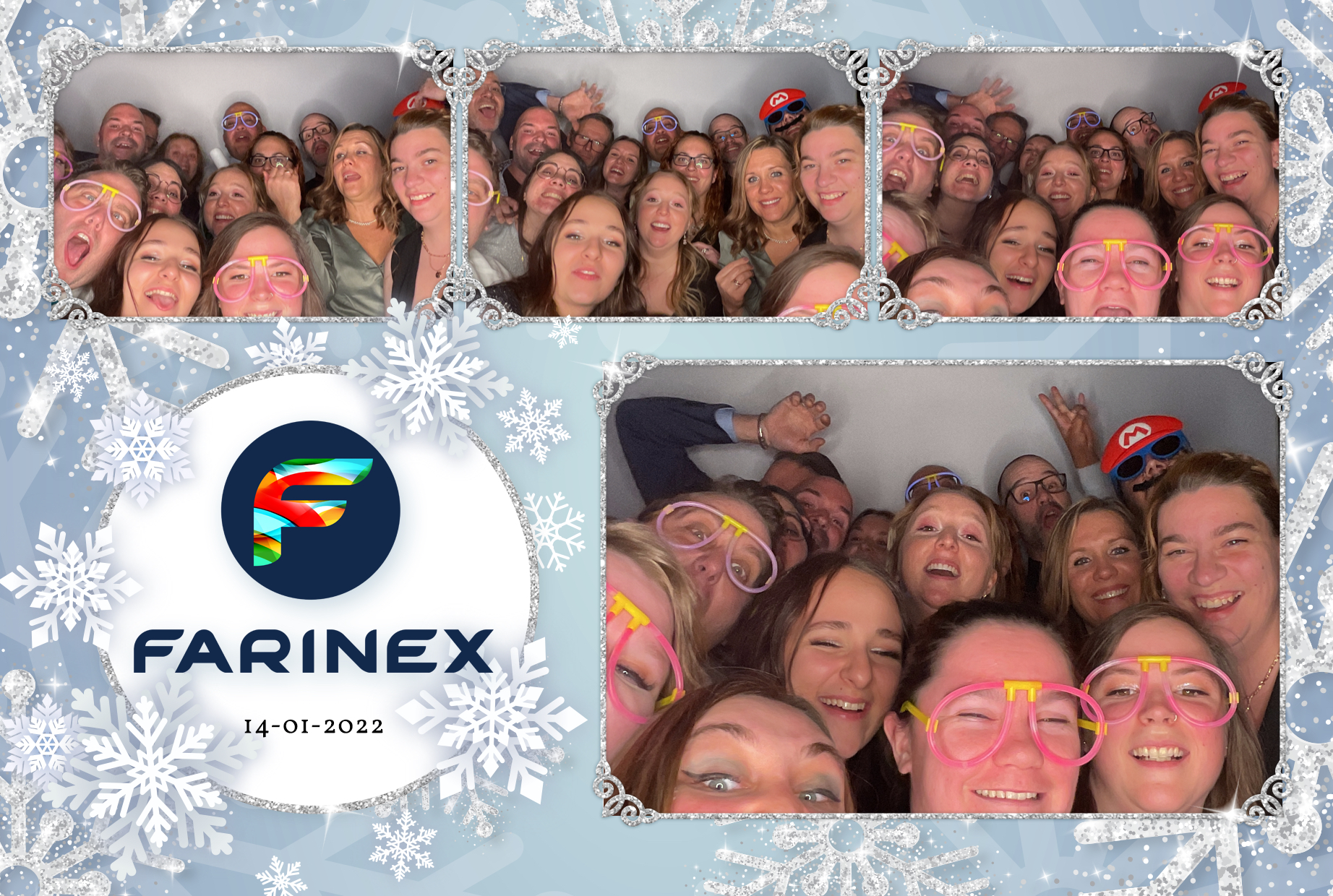 Party de Noël de Farinex | View more photos from the event at album.pbooth.red/u/Photobooth-RED/Party-de-Noël-de-Farinex