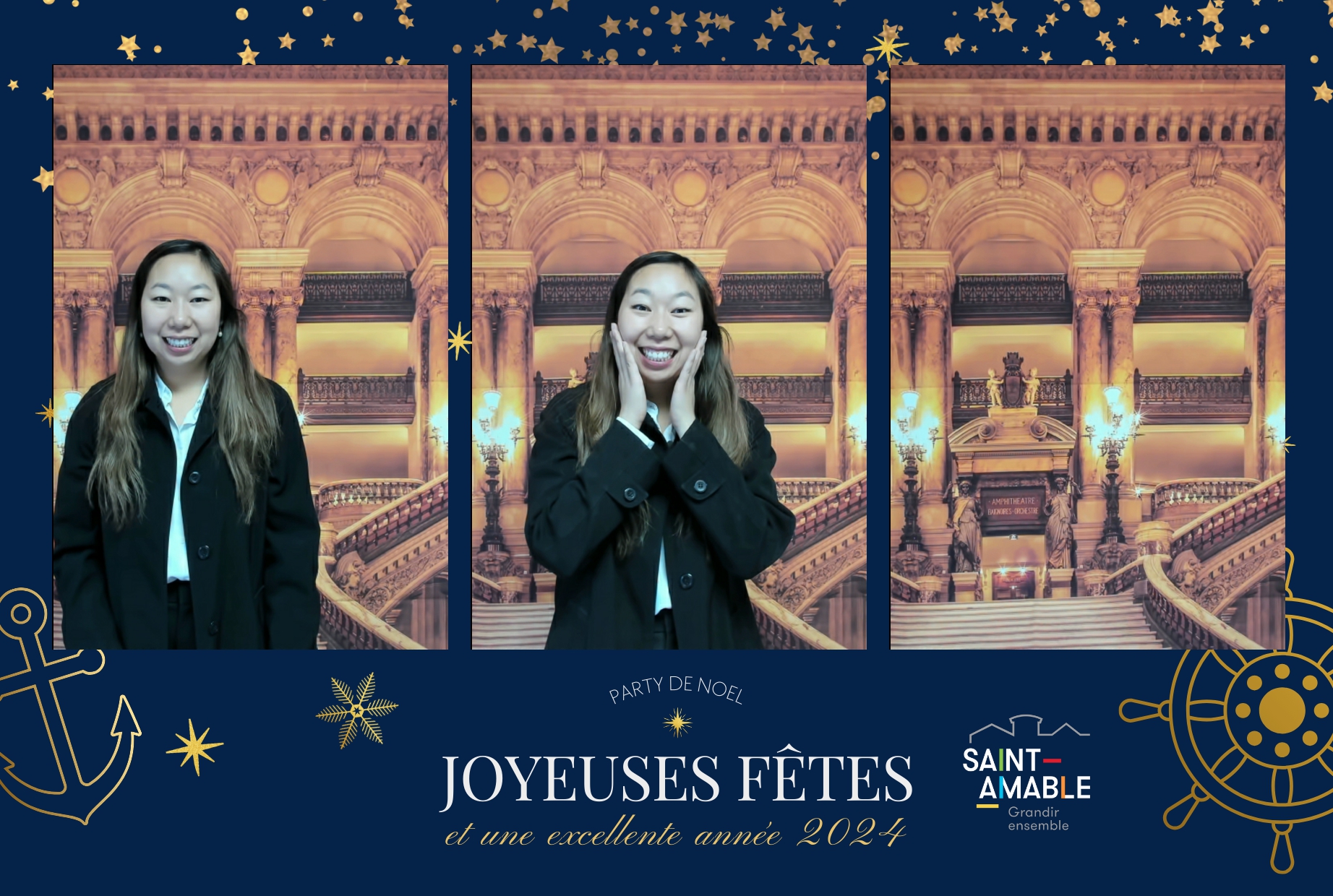 Party de Noël de Saint-Amable | View more photos from the event at album.pbooth.red/u/Photobooth-RED/Party-de-Noël-de-Saint-Amable