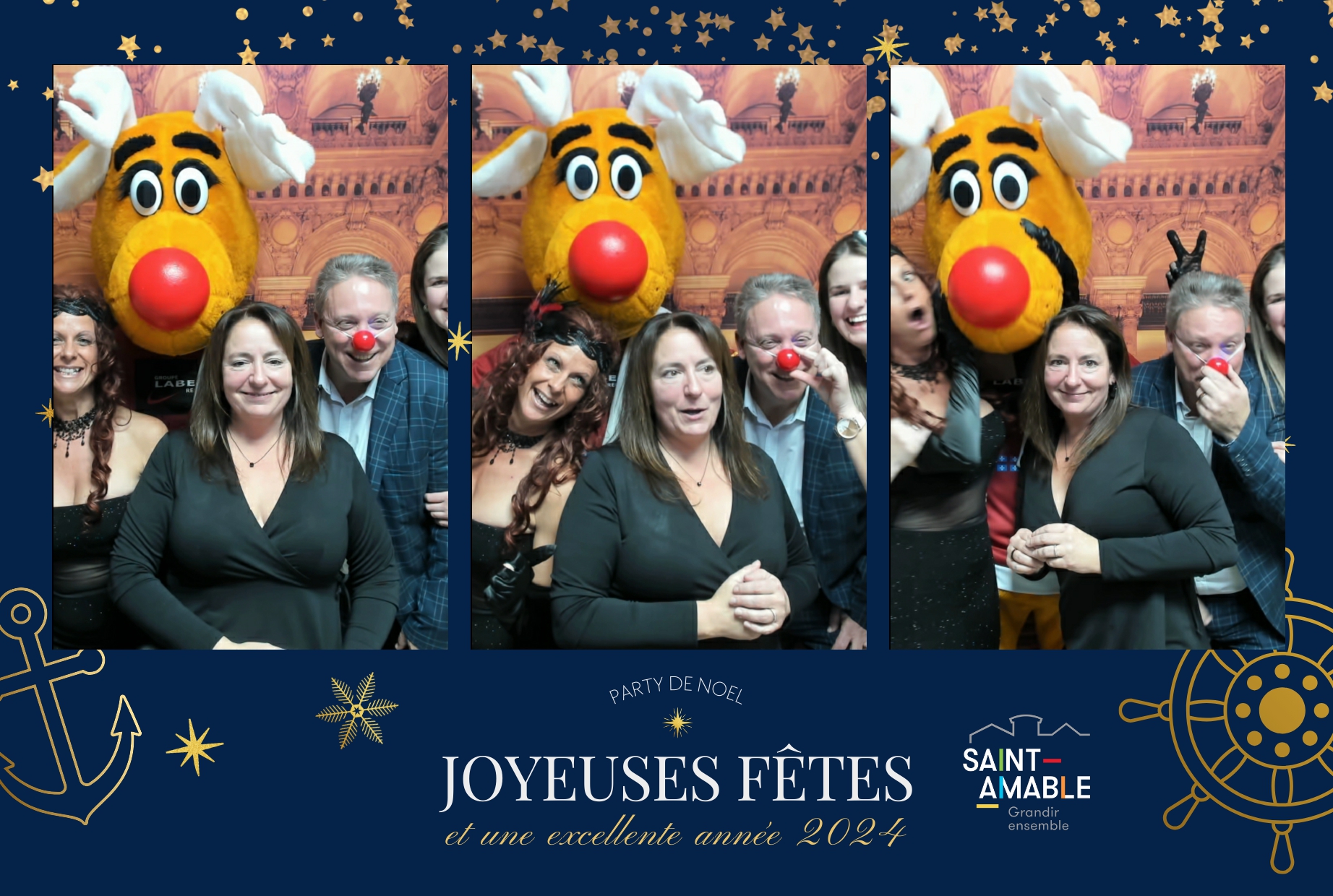 Party de Noël de Saint-Amable | View more photos from the event at album.pbooth.red/u/Photobooth-RED/Party-de-Noël-de-Saint-Amable