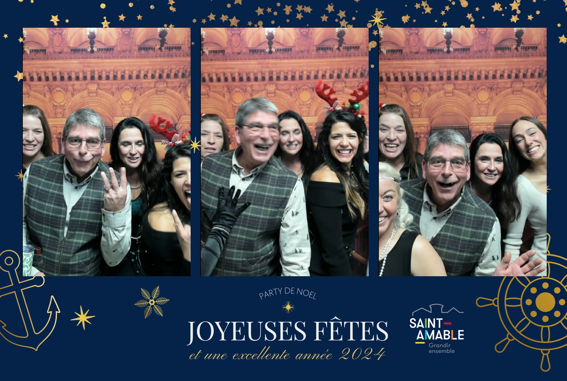 Party de Noël de Saint-Amable | View more photos from the event at album.pbooth.red/u/Photobooth-RED/Party-de-Noël-de-Saint-Amable