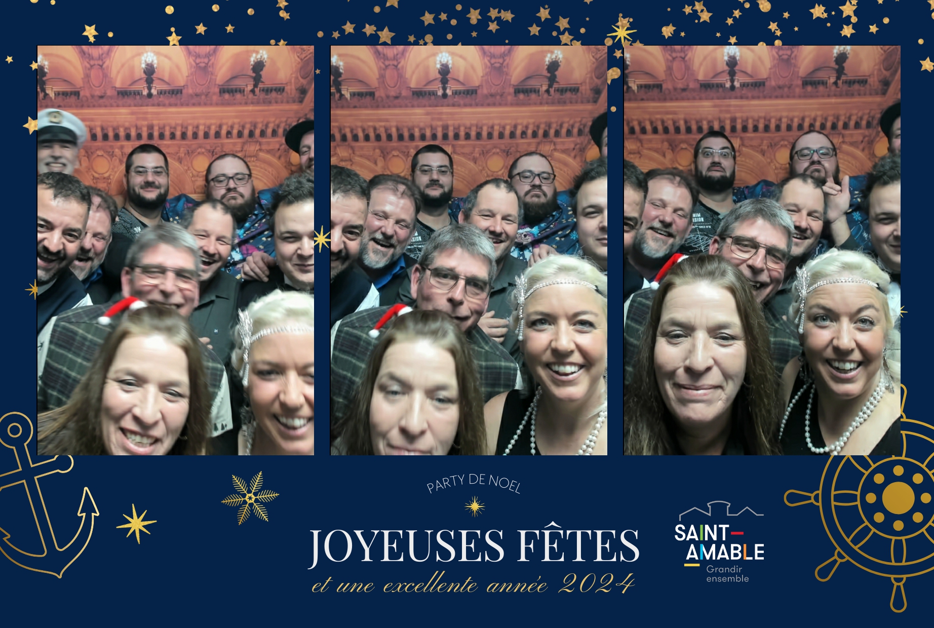 Party de Noël de Saint-Amable | View more photos from the event at album.pbooth.red/u/Photobooth-RED/Party-de-Noël-de-Saint-Amable