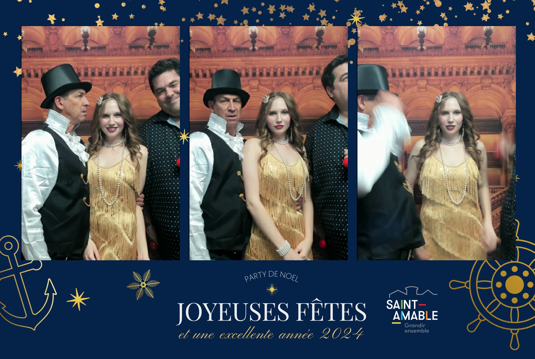 Party de Noël de Saint-Amable | View more photos from the event at album.pbooth.red/u/Photobooth-RED/Party-de-Noël-de-Saint-Amable