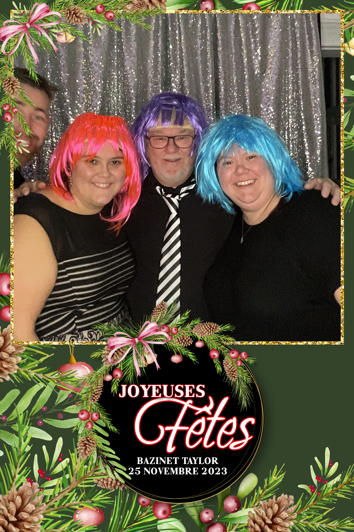 Party des Fêtes Bazinet Taylor 2023 | View more photos from the event at album.pbooth.red/u/Photobooth-RED/Party-des-Fêtes-Bazinet-Taylor-2023