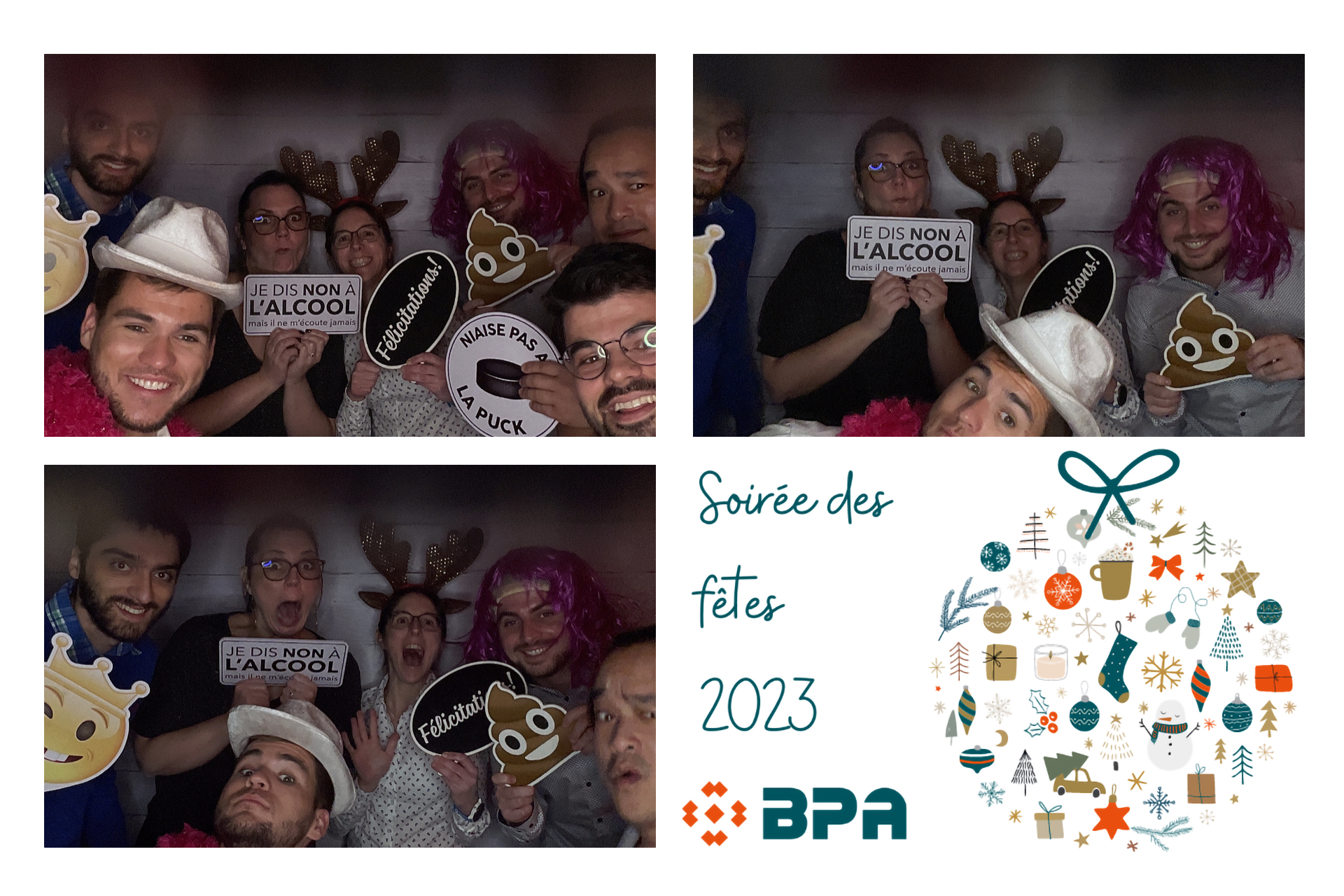 Soirée des fêtes BPA 2023 | View more photos from the event at album.pbooth.red/u/Photobooth-RED/Soirée-des-fêtes-BPA-2023