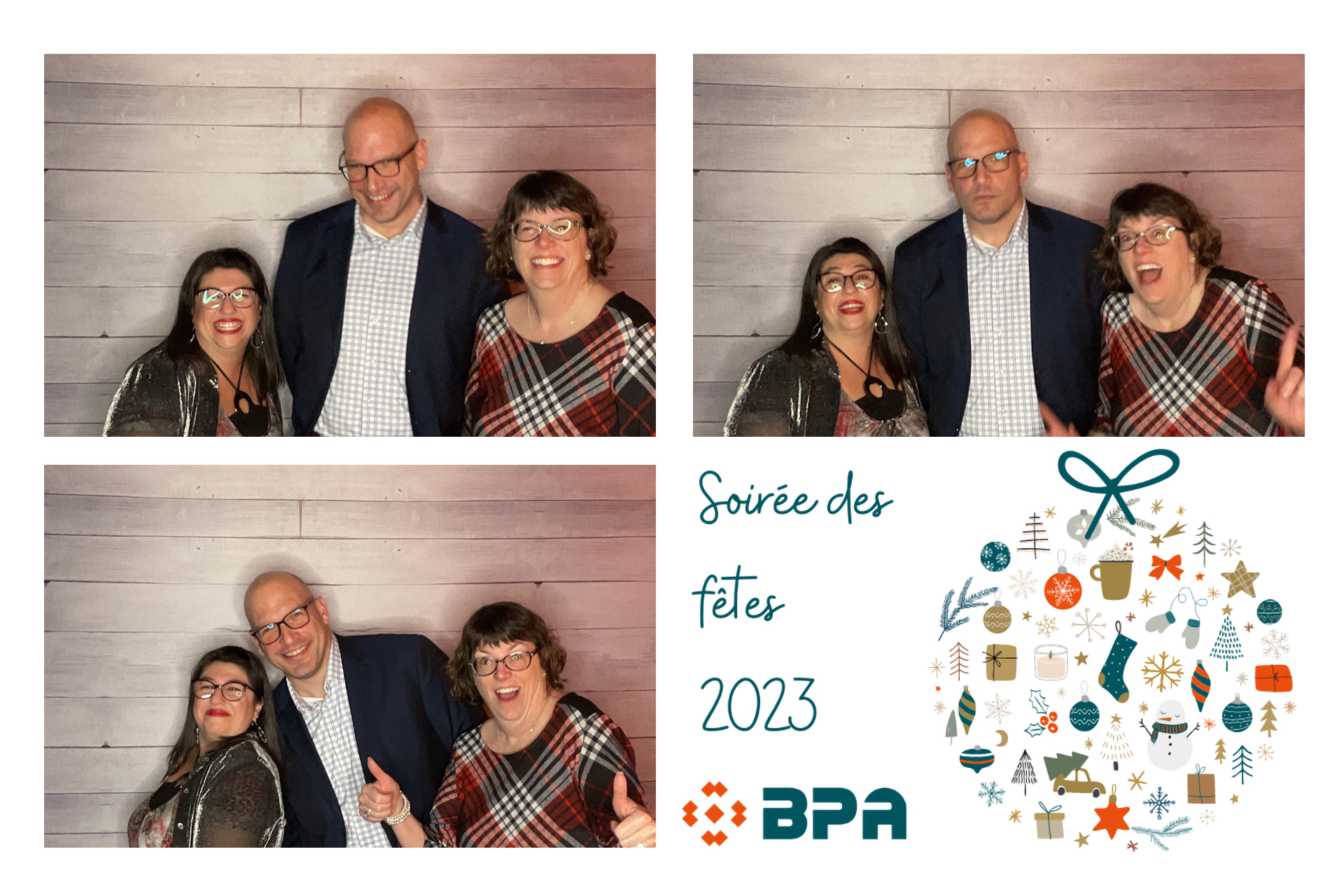 Soirée des fêtes BPA 2023 | View more photos from the event at album.pbooth.red/u/Photobooth-RED/Soirée-des-fêtes-BPA-2023
