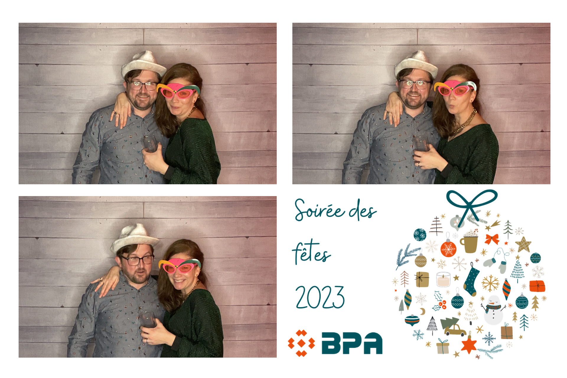 Soirée des fêtes BPA 2023 | View more photos from the event at album.pbooth.red/u/Photobooth-RED/Soirée-des-fêtes-BPA-2023