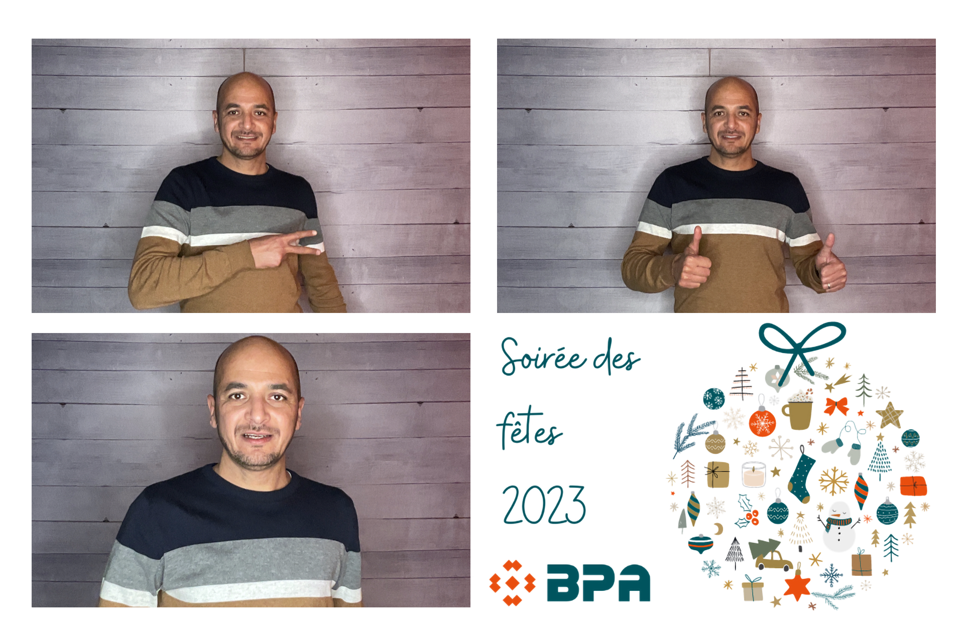 Soirée des fêtes BPA 2023 | View more photos from the event at album.pbooth.red/u/Photobooth-RED/Soirée-des-fêtes-BPA-2023