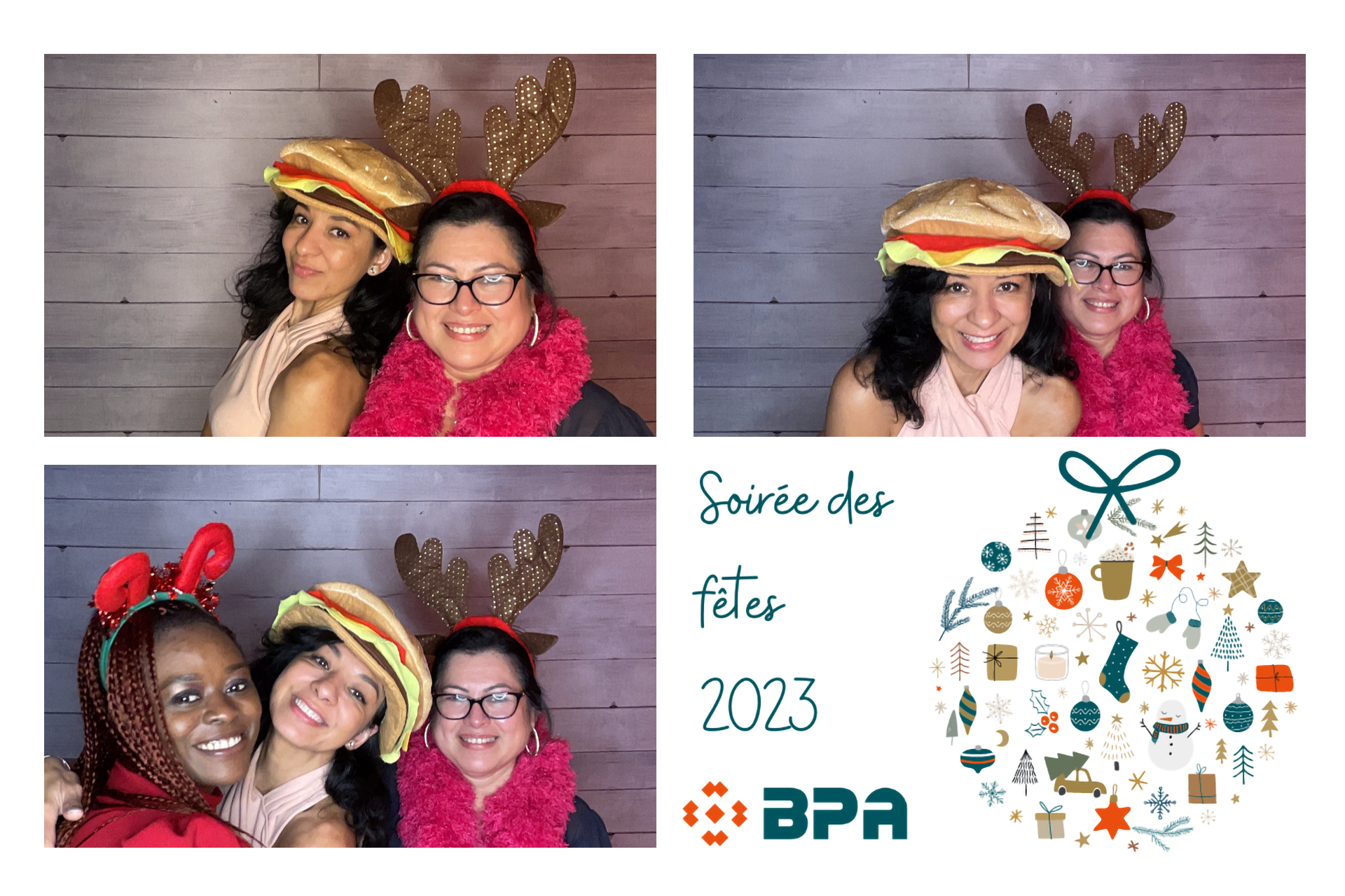 Soirée des fêtes BPA 2023 | View more photos from the event at album.pbooth.red/u/Photobooth-RED/Soirée-des-fêtes-BPA-2023