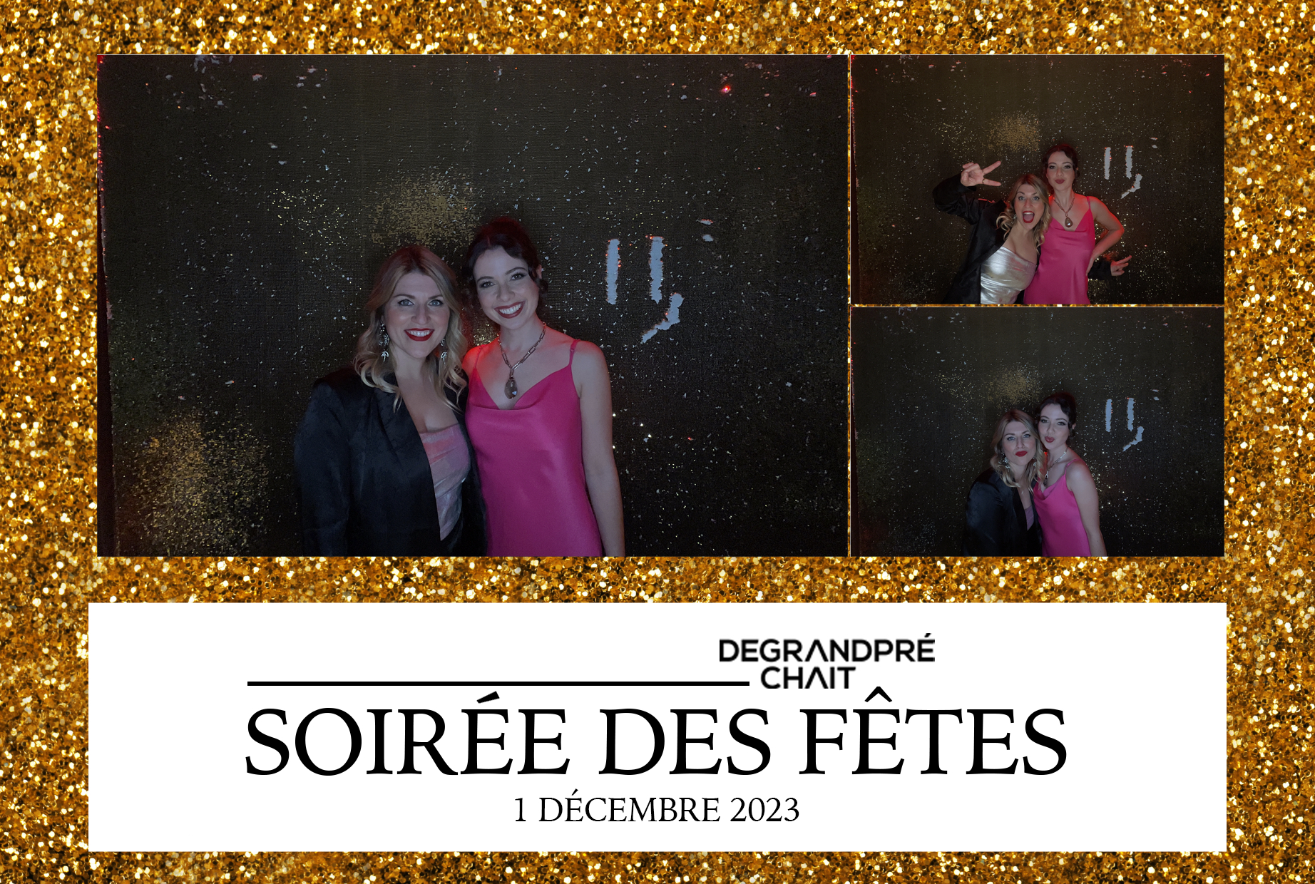 Soirée des fêtes DeGrandPré Chait | View more photos from the event at album.pbooth.red/u/Photobooth-RED/Soirée-des-fêtes-DeGrandPré-Chait
