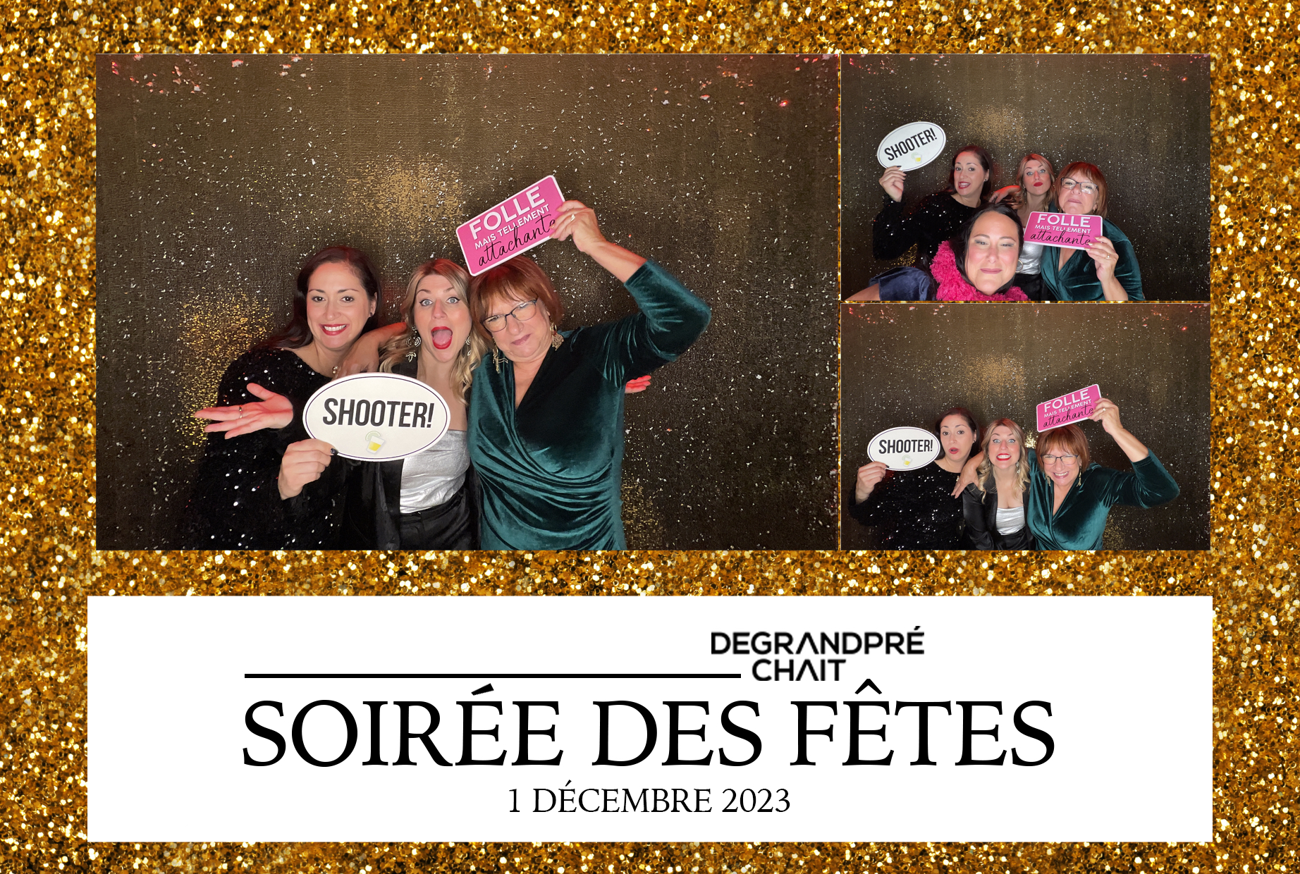 Soirée des fêtes DeGrandPré Chait | View more photos from the event at album.pbooth.red/u/Photobooth-RED/Soirée-des-fêtes-DeGrandPré-Chait