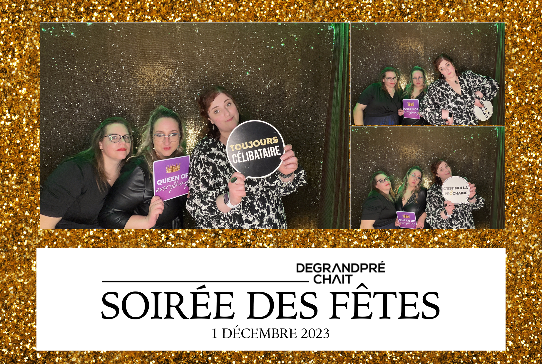 Soirée des fêtes DeGrandPré Chait | View more photos from the event at album.pbooth.red/u/Photobooth-RED/Soirée-des-fêtes-DeGrandPré-Chait