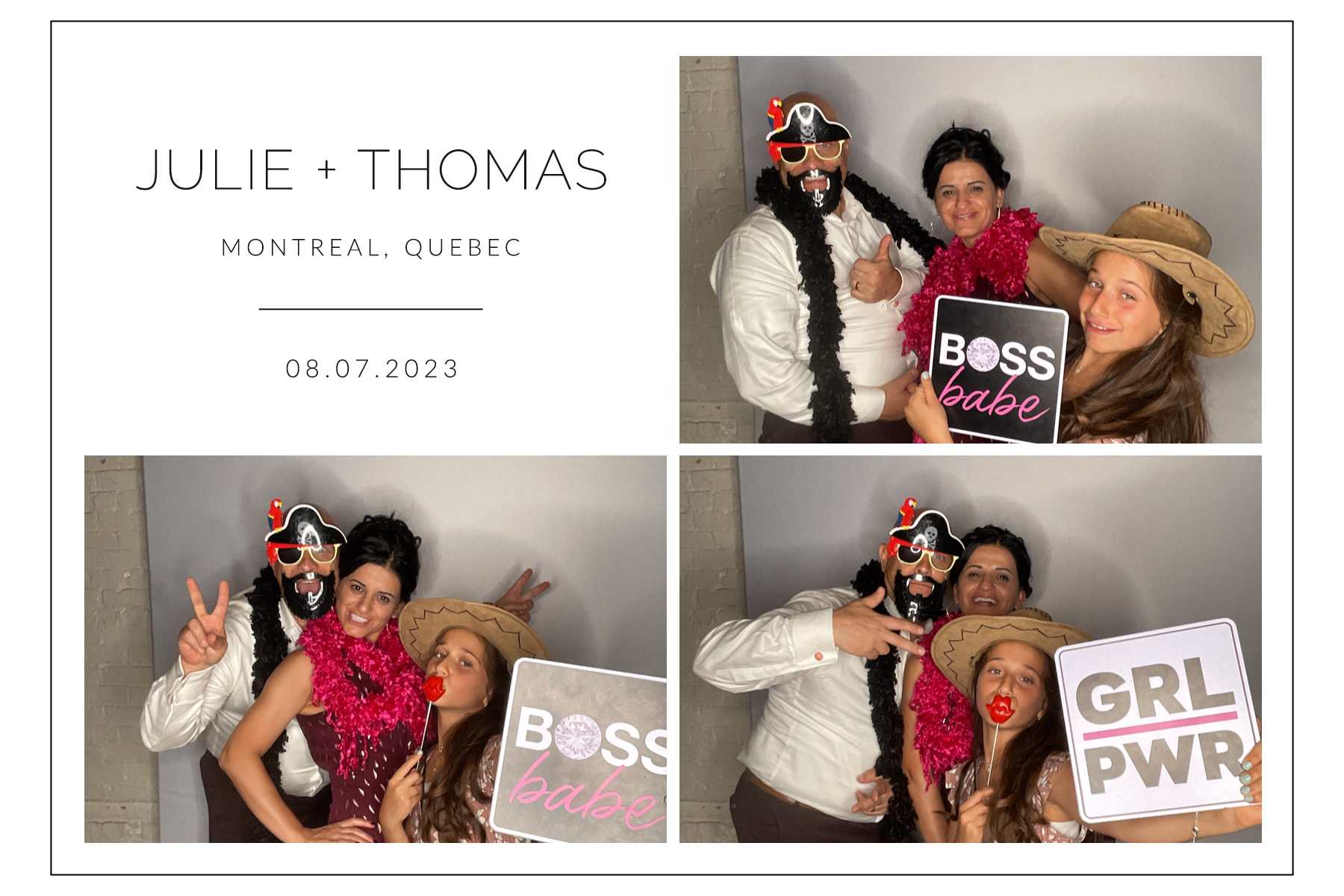 Wedding Of Julie And Thomas | View more photos from the event at album.pbooth.red/u/Photobooth-RED/Wedding-Of-Julie-And-Thomas
