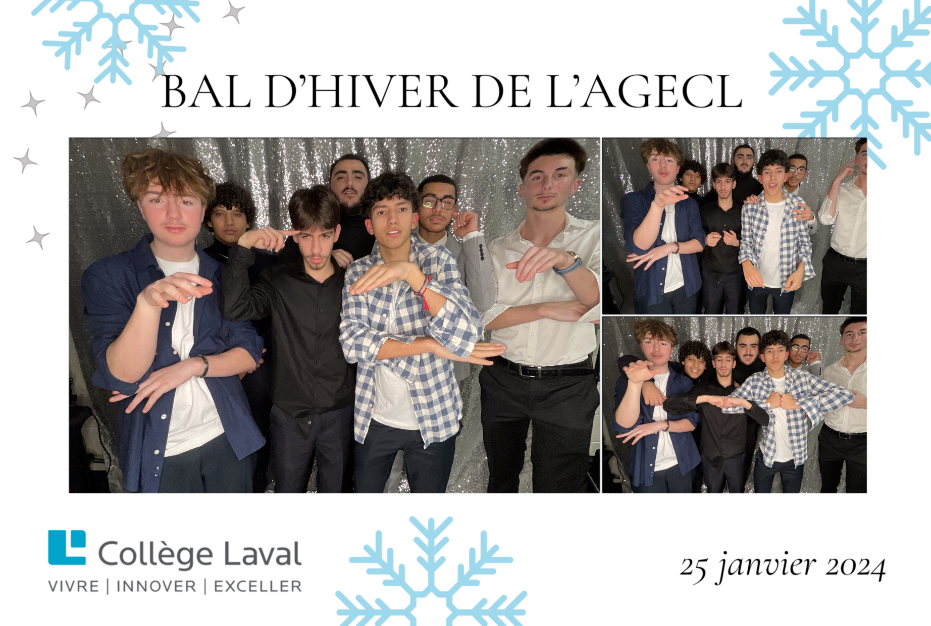 Bal D'hiver College Laval | View more photos from the event at album.pbooth.red/u/Photobooth-RED/Bal-Dhiver-College-Laval