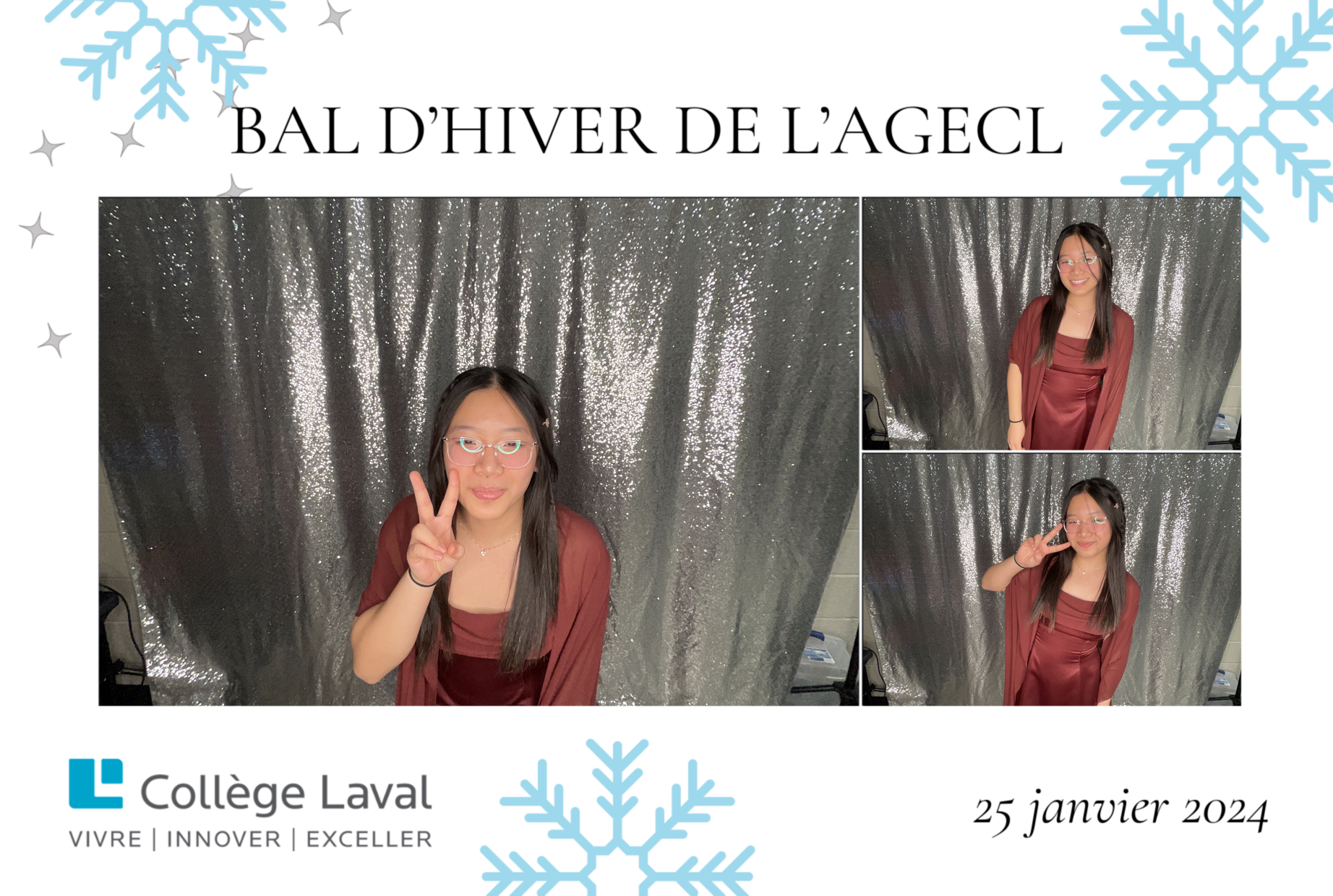 Bal D'hiver College Laval | View more photos from the event at album.pbooth.red/u/Photobooth-RED/Bal-Dhiver-College-Laval