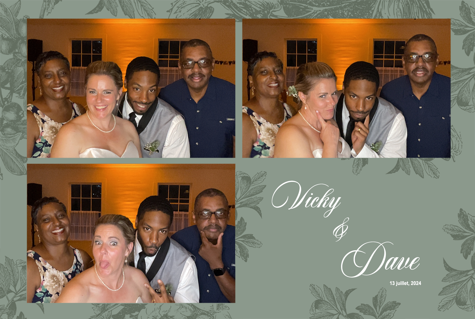 Mariage De Vicky Et Dave | View more photos from the event at album.pbooth.red/u/Photobooth-RED/Mariage-De-Vicky-Et-Dave